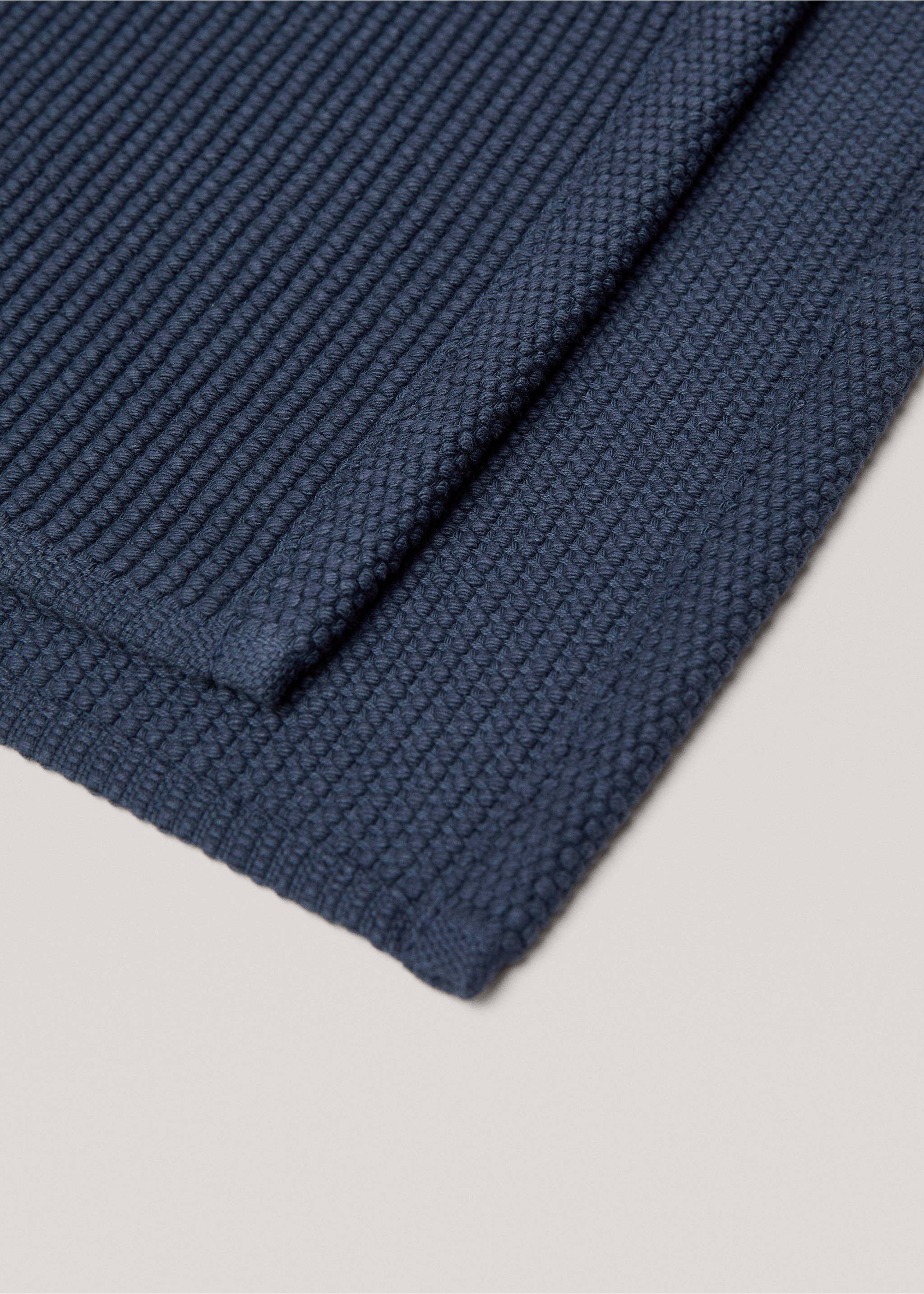 Boucle terry bathmat 50x70cm - Details of the article 1, Dark Navy. Ref: 57066318-00.