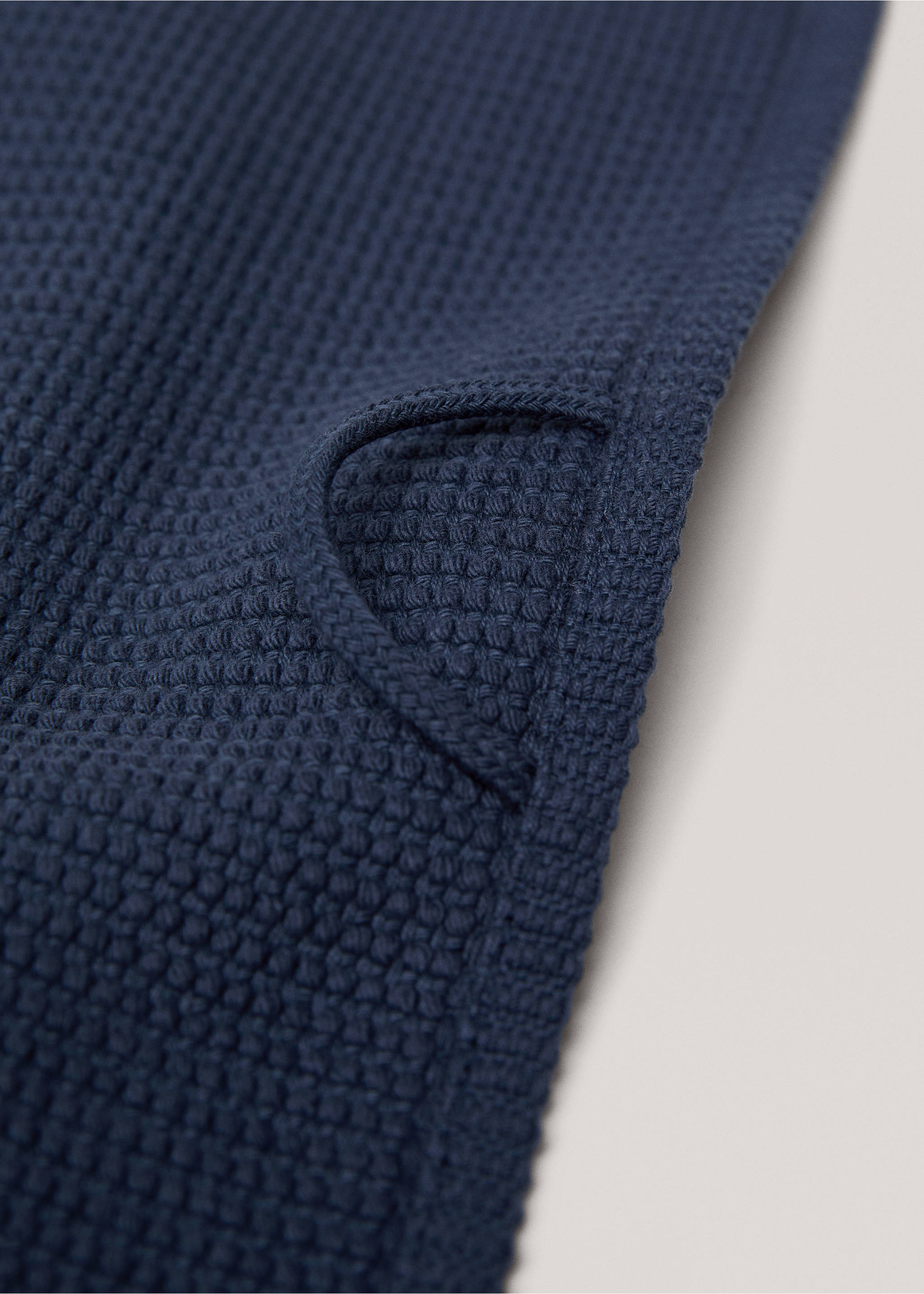 Boucle terry bathmat 50x70cm - Details of the article 3, Dark Navy. Ref: 57066318-00.