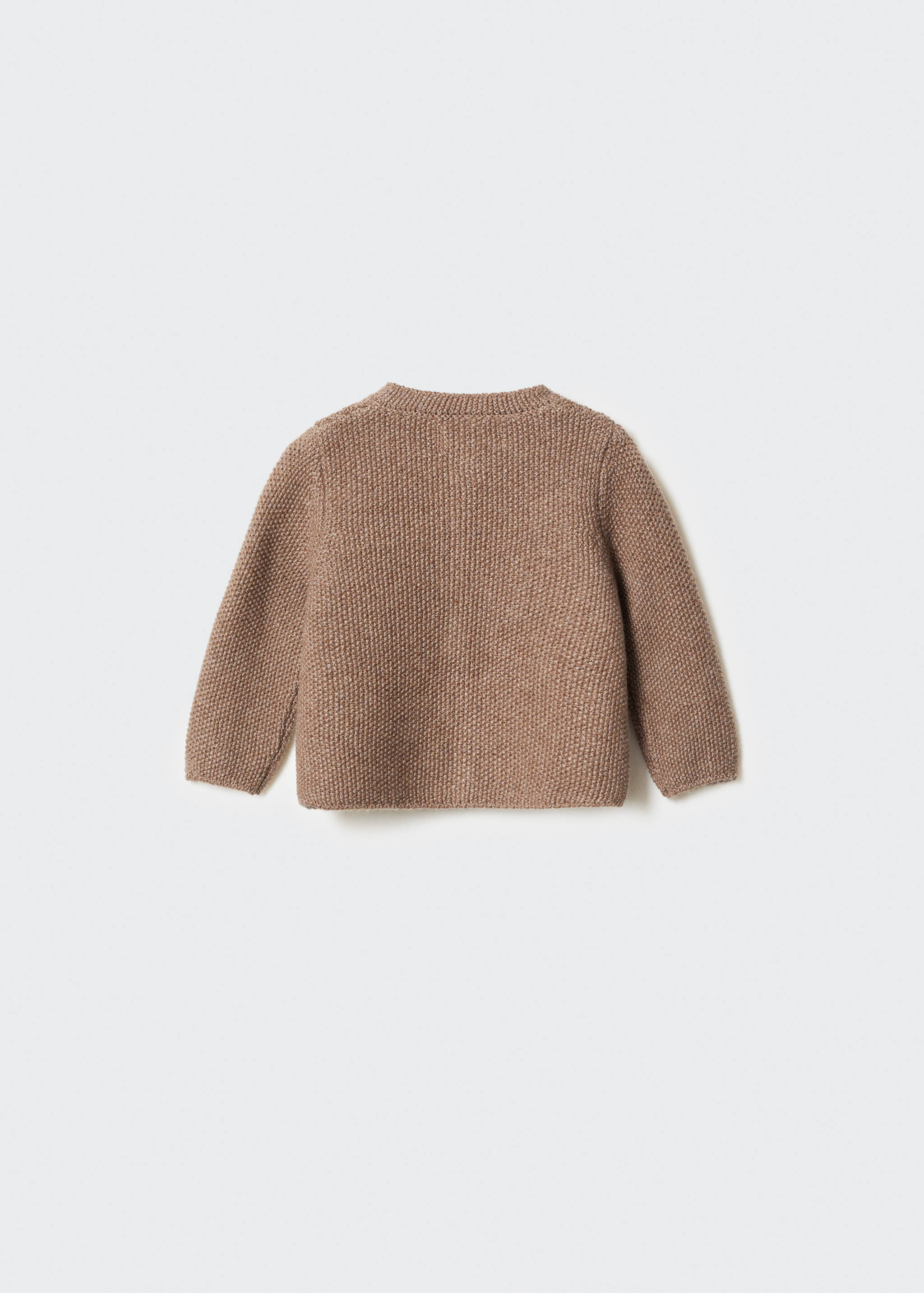 Cardigan maille coton - Verso de l’article