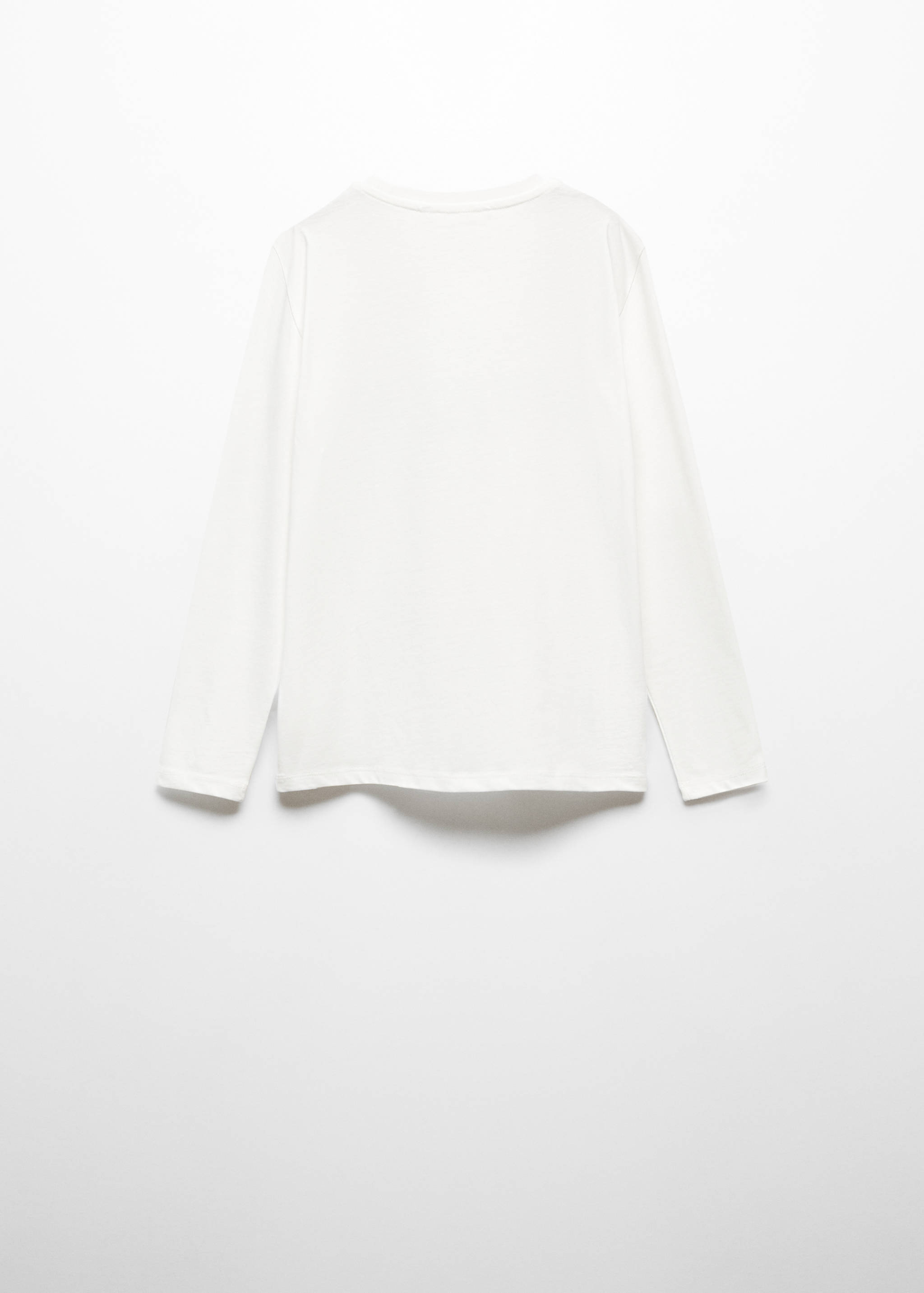 Langärmliges Print-T-Shirt - Rückseite des Artikels