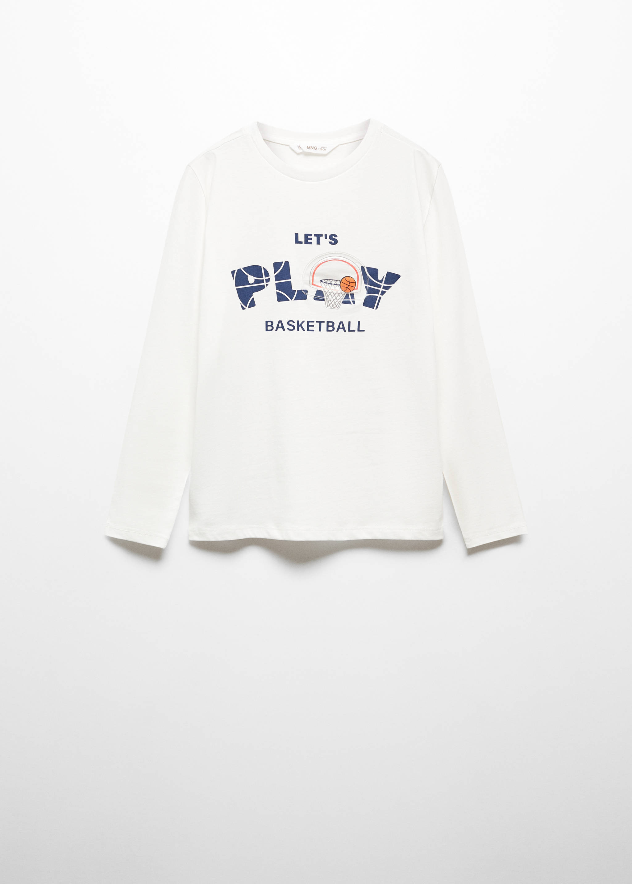T-shirt manches longues imprimé - Article sans modèle