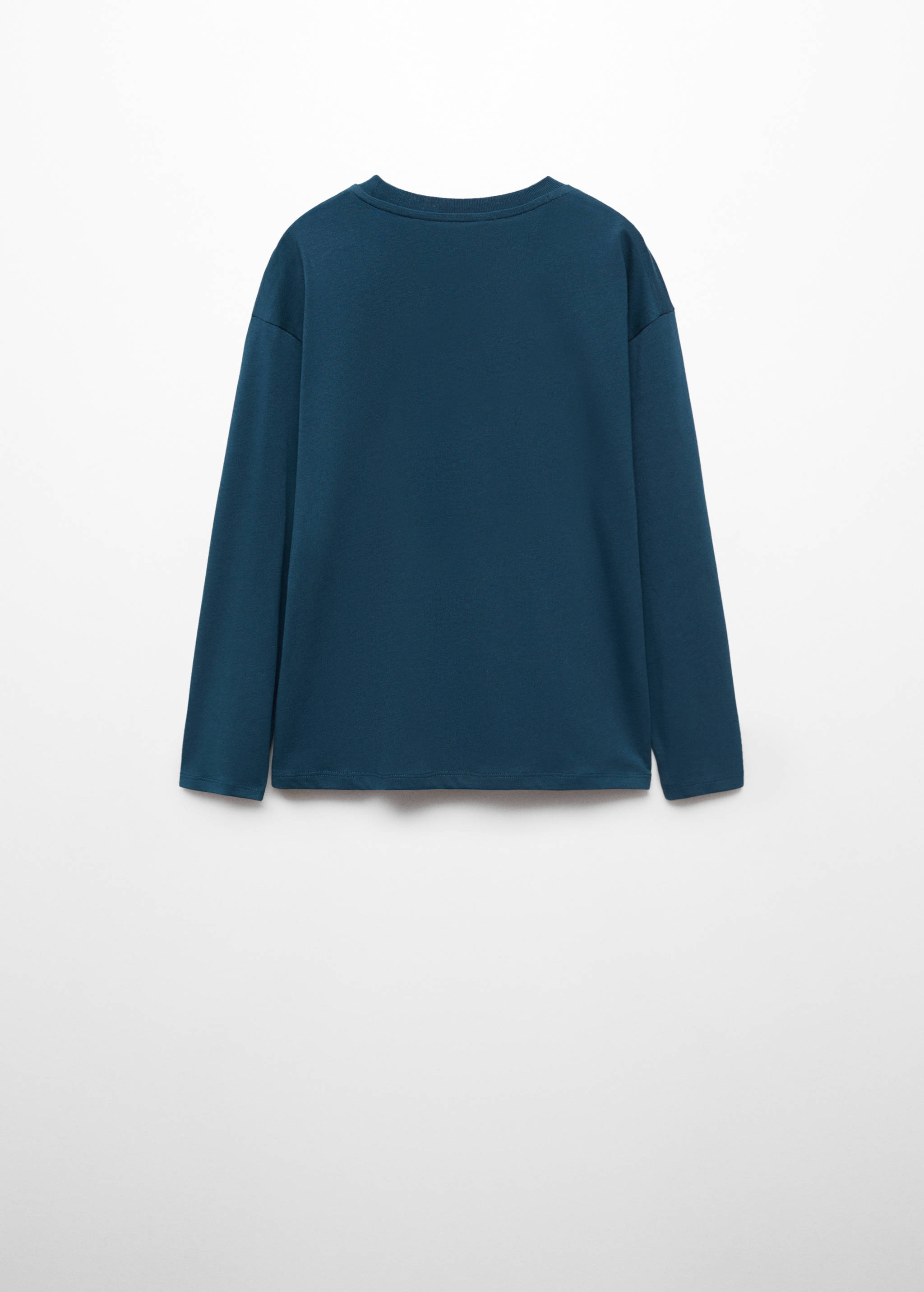 Langärmliges Print-T-Shirt - Rückseite des Artikels