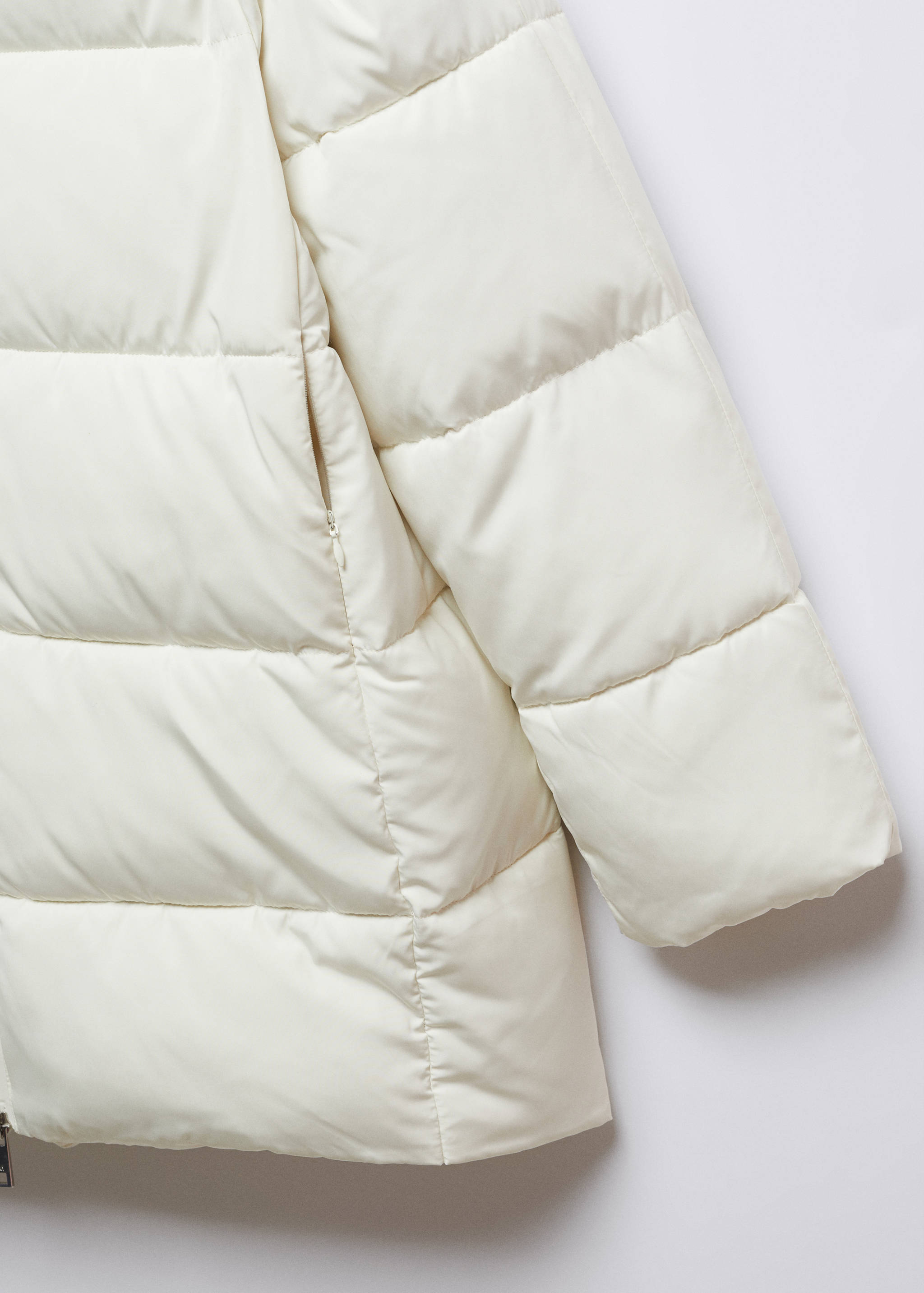 Prošívaný anorak s kapucí - Detail zboží 8