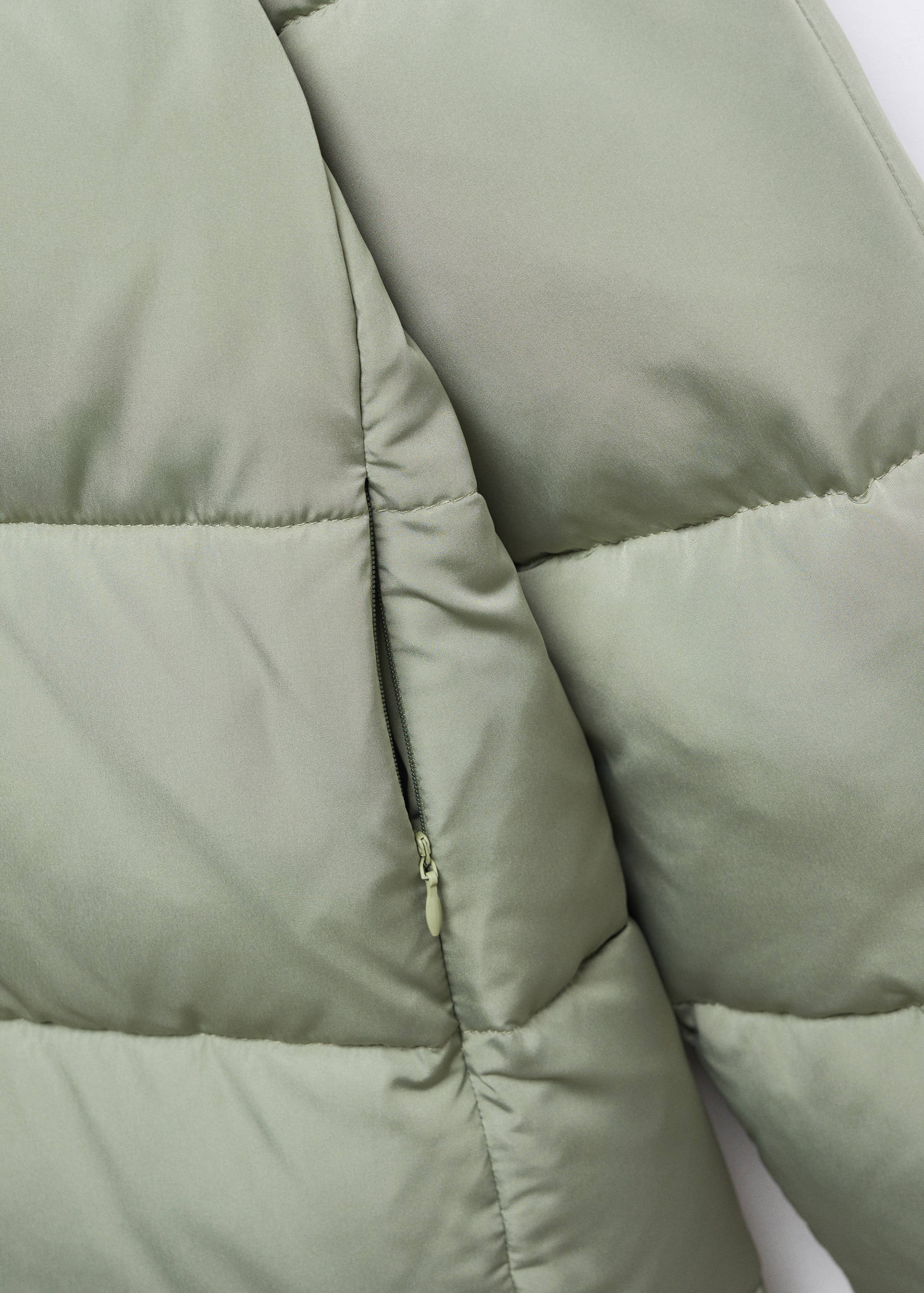 Prošívaný anorak s kapucí - Detail zboží 8