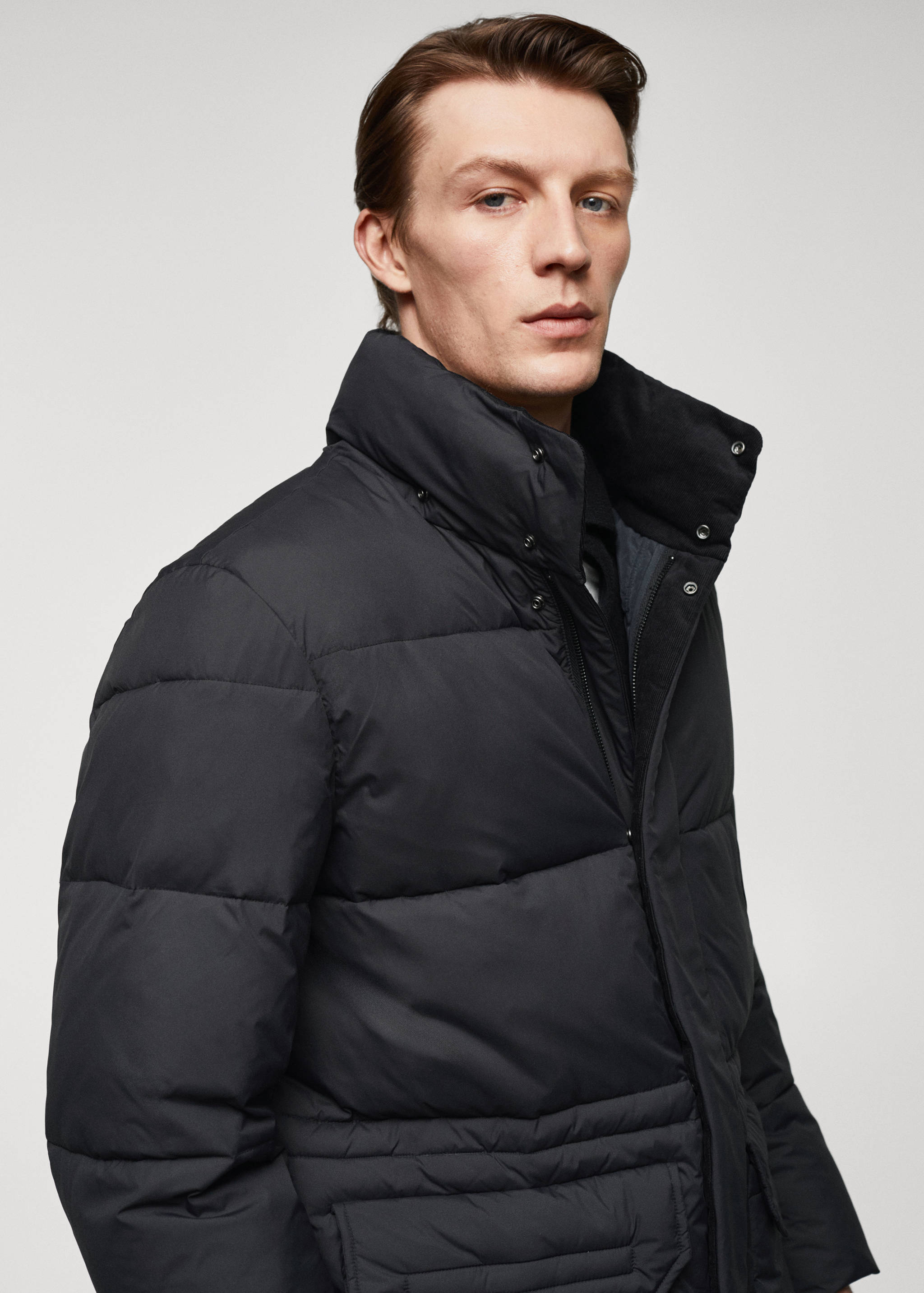 Water-repellent quilted parka - Details of the article 6