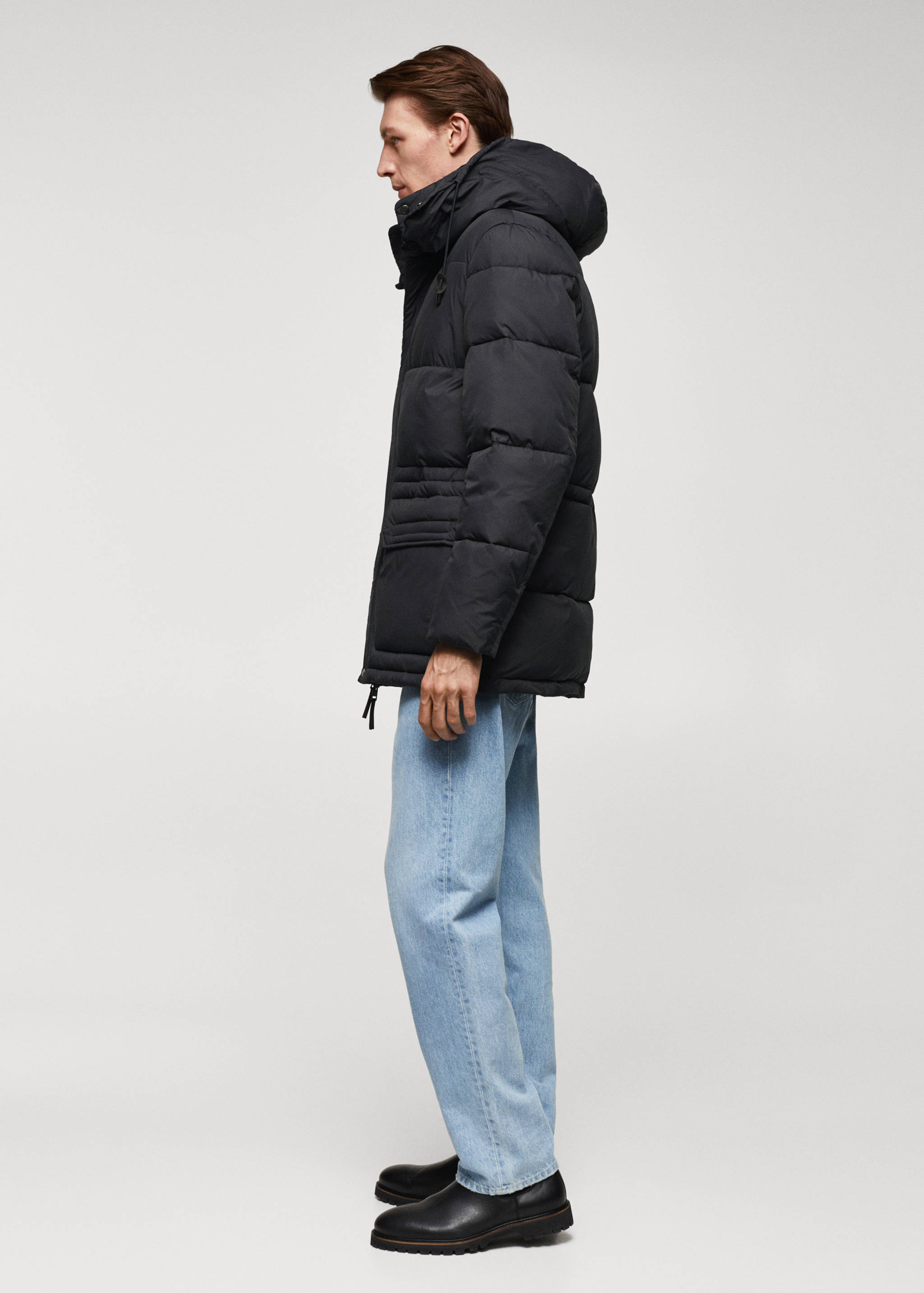 Water-repellent quilted parka - Details of the article 2