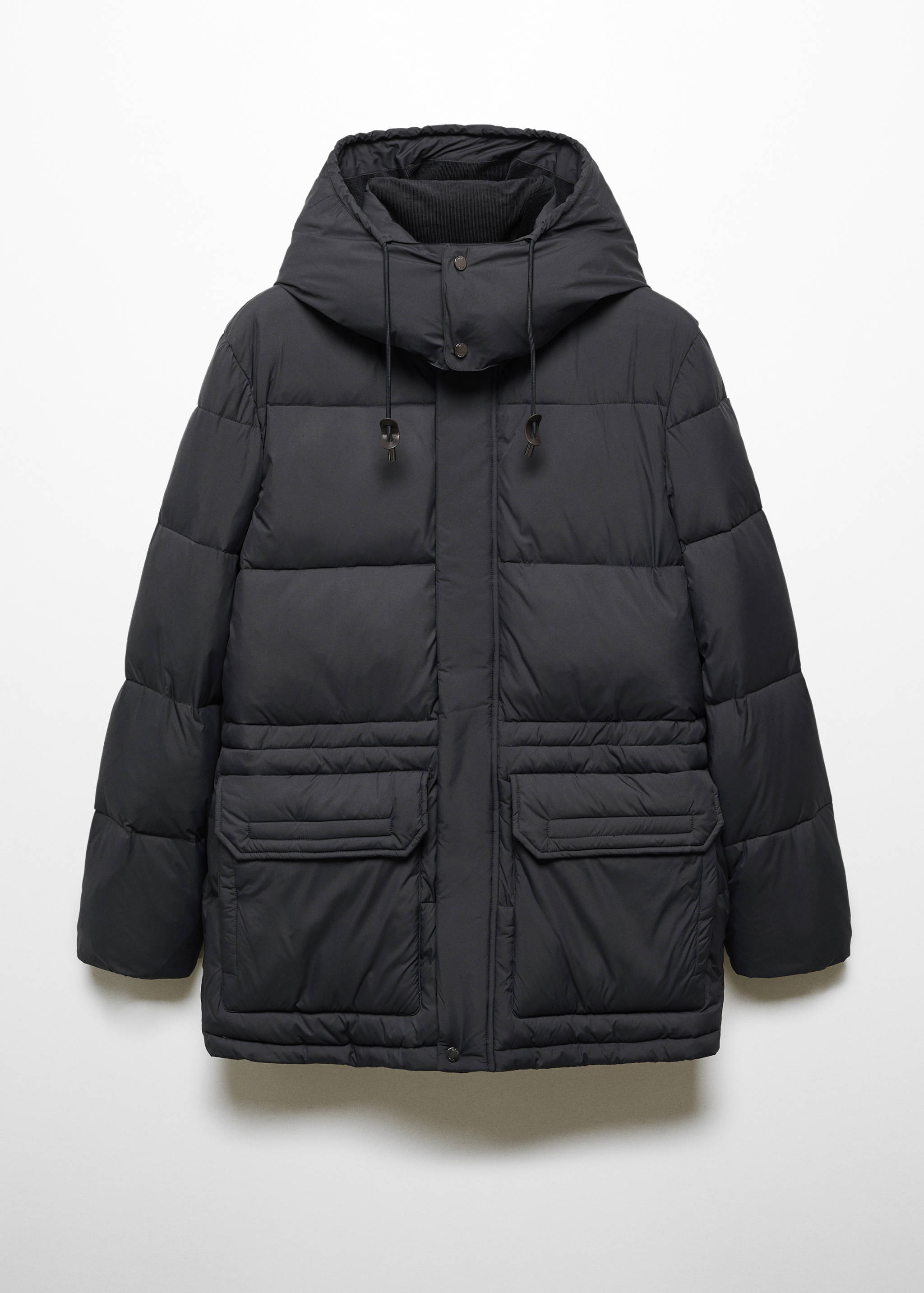 Water-repellent quilted parka - Article without model