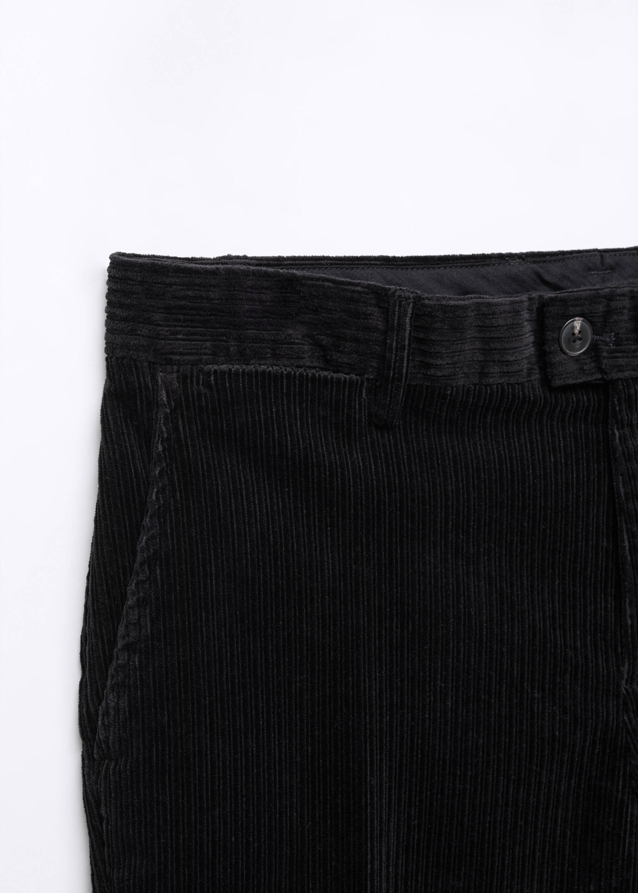 Slim fit corduroy pants - Details of the article 8