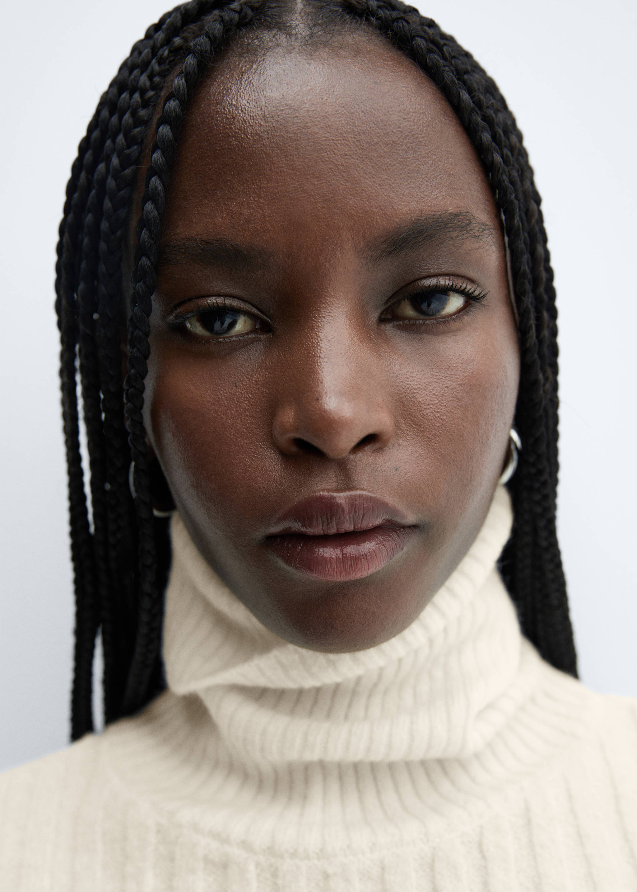 Gerippter Pullunder mit Rollkragen - Detail des Artikels 1