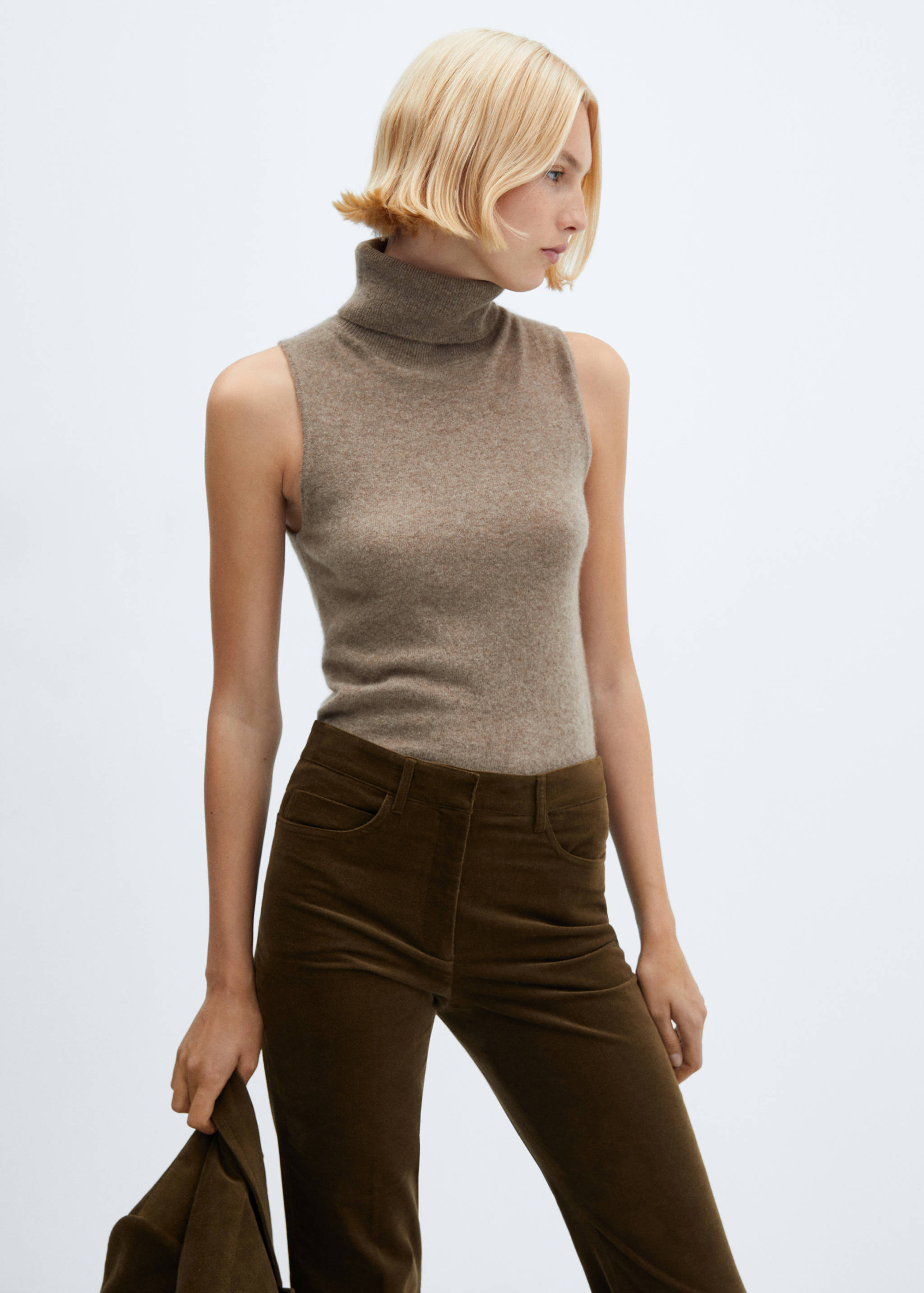 Dressbukse i velveteen - Artikkeldetalj 1