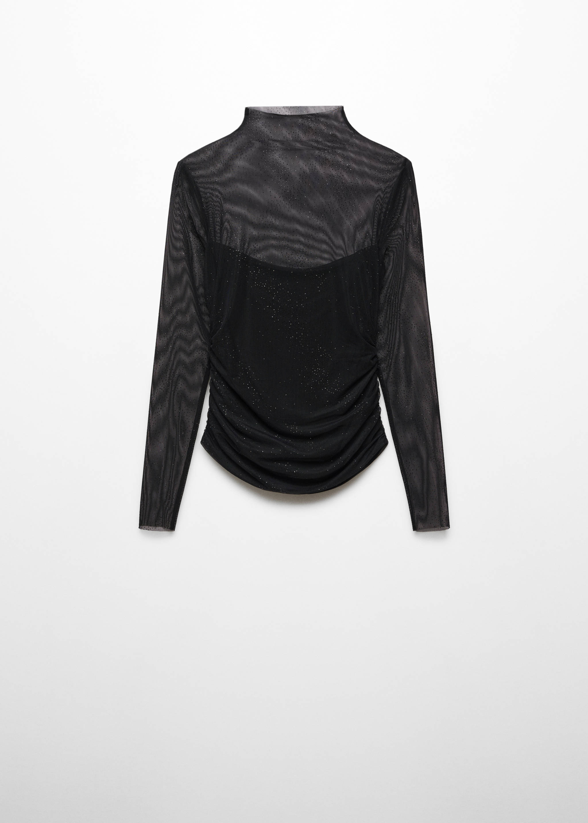 T-shirt maille filet brillants - Article sans modèle