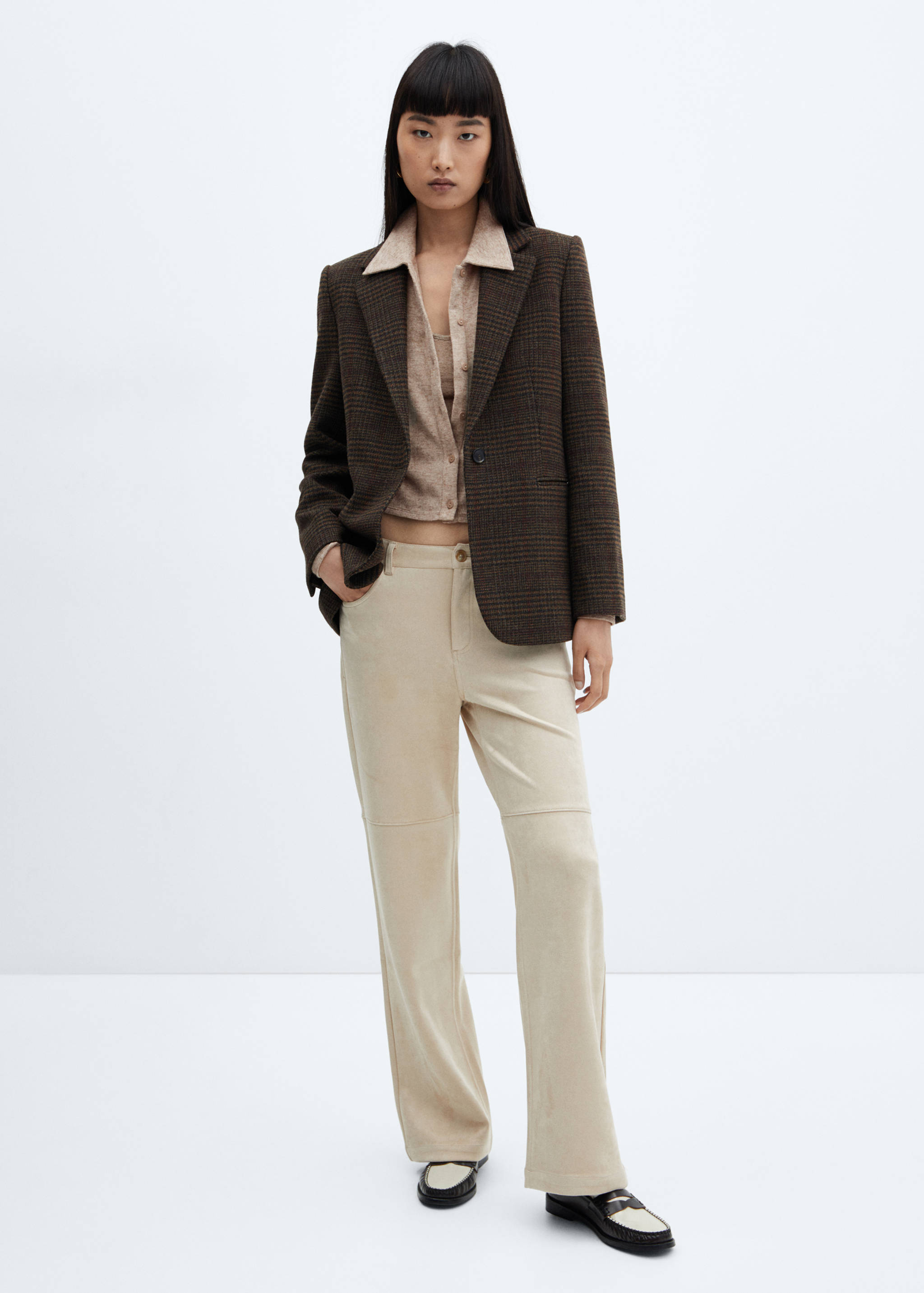 Button knit cardigan - General plane