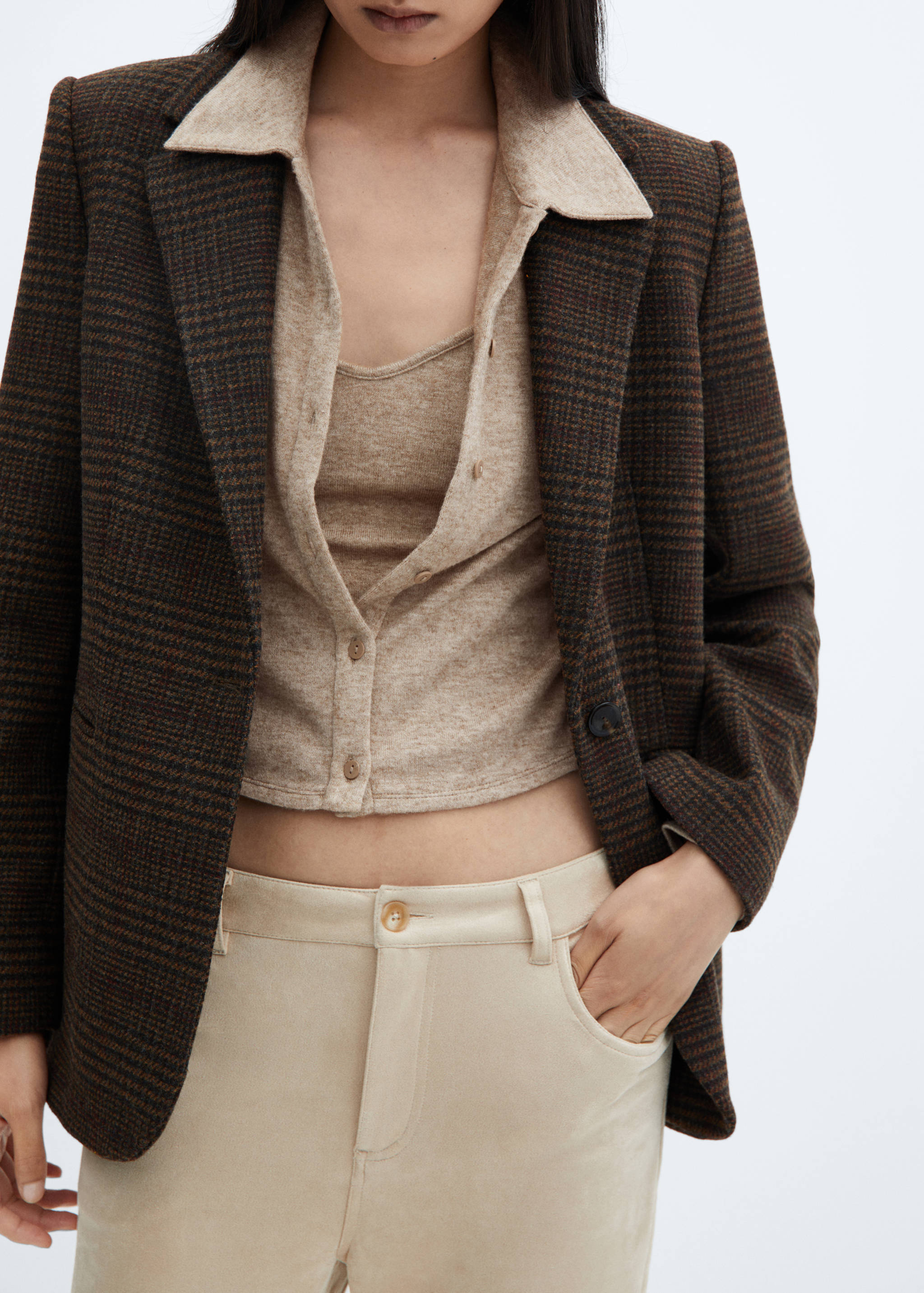 Button knit cardigan - Details of the article 6