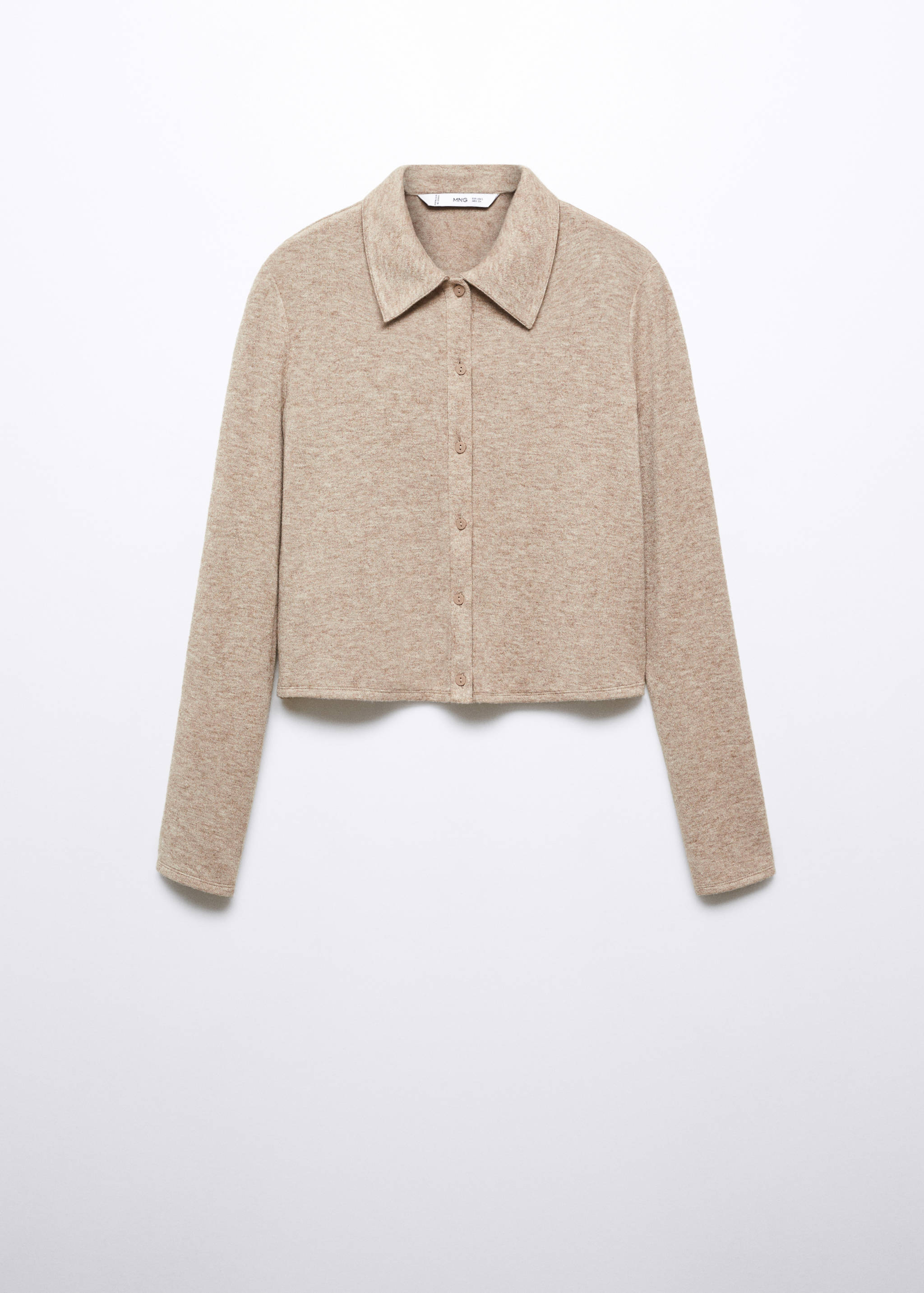 Button knit cardigan - Article without model