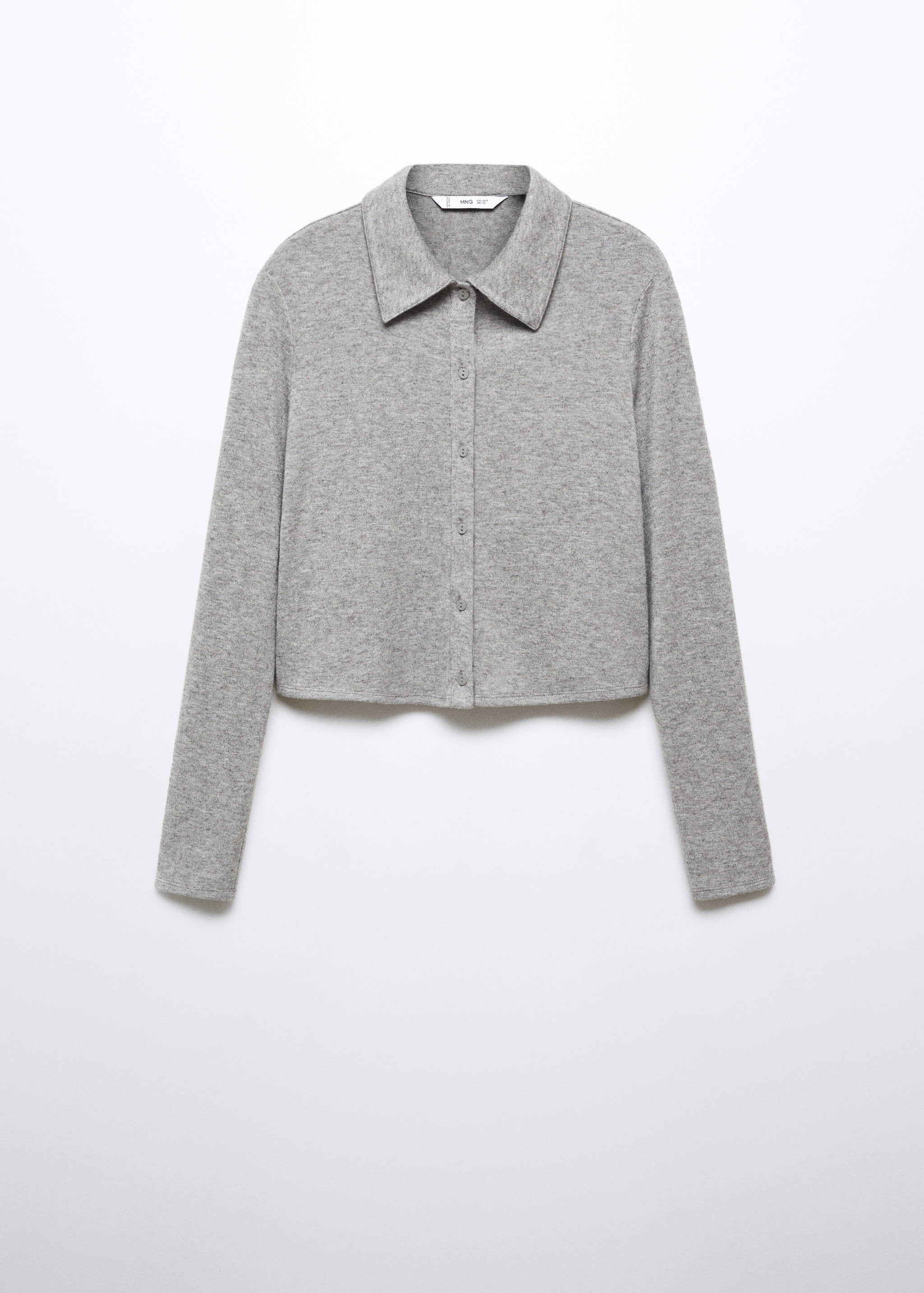 Button knit cardigan - Article without model