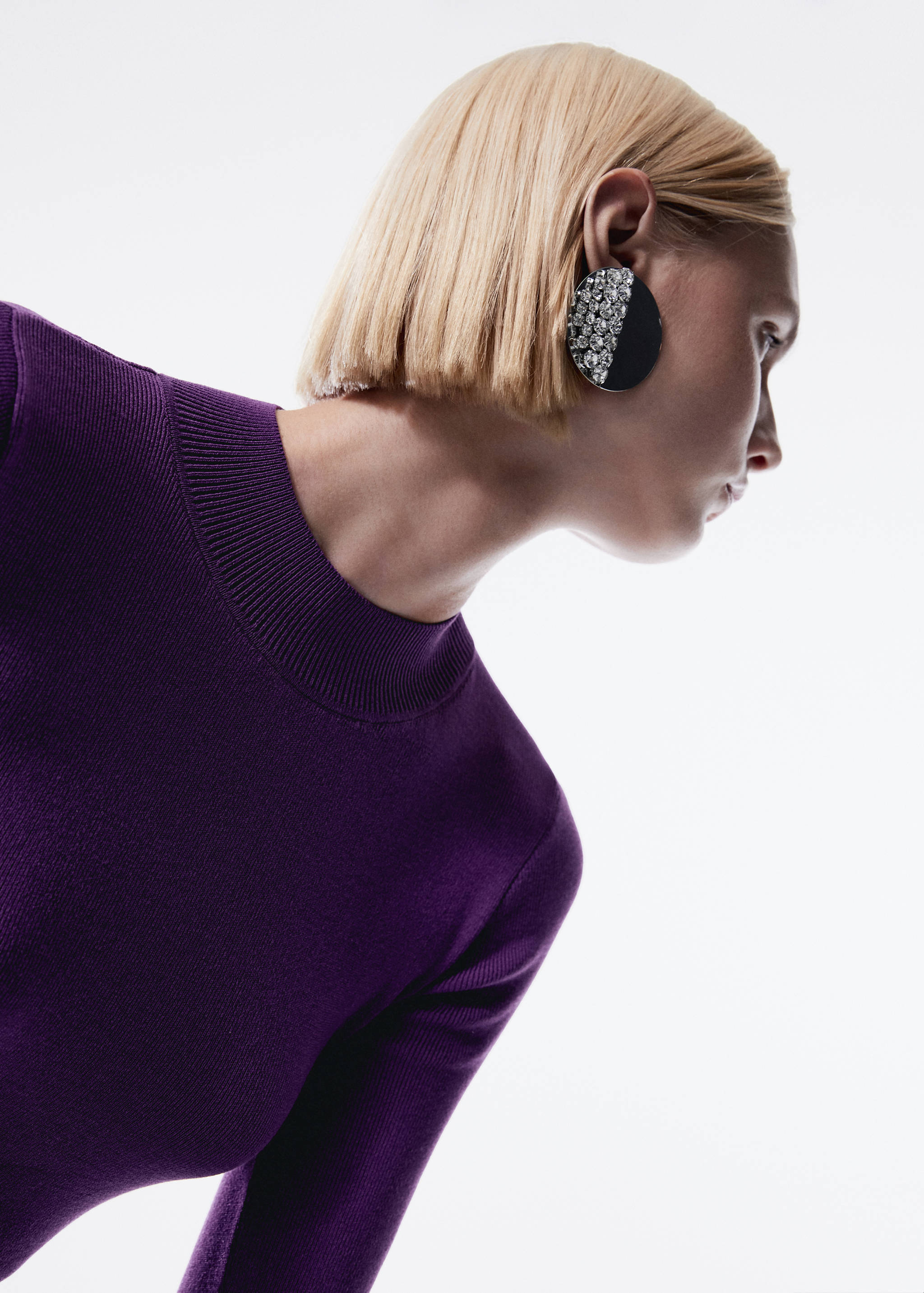 Combined circular-design earrings - Details of the article 9