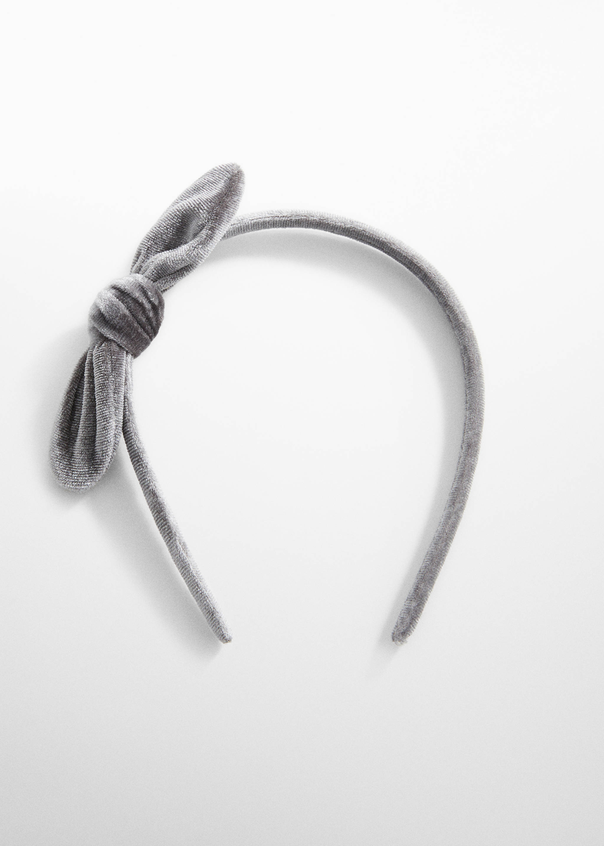 Velvet bow hairband - Article without model