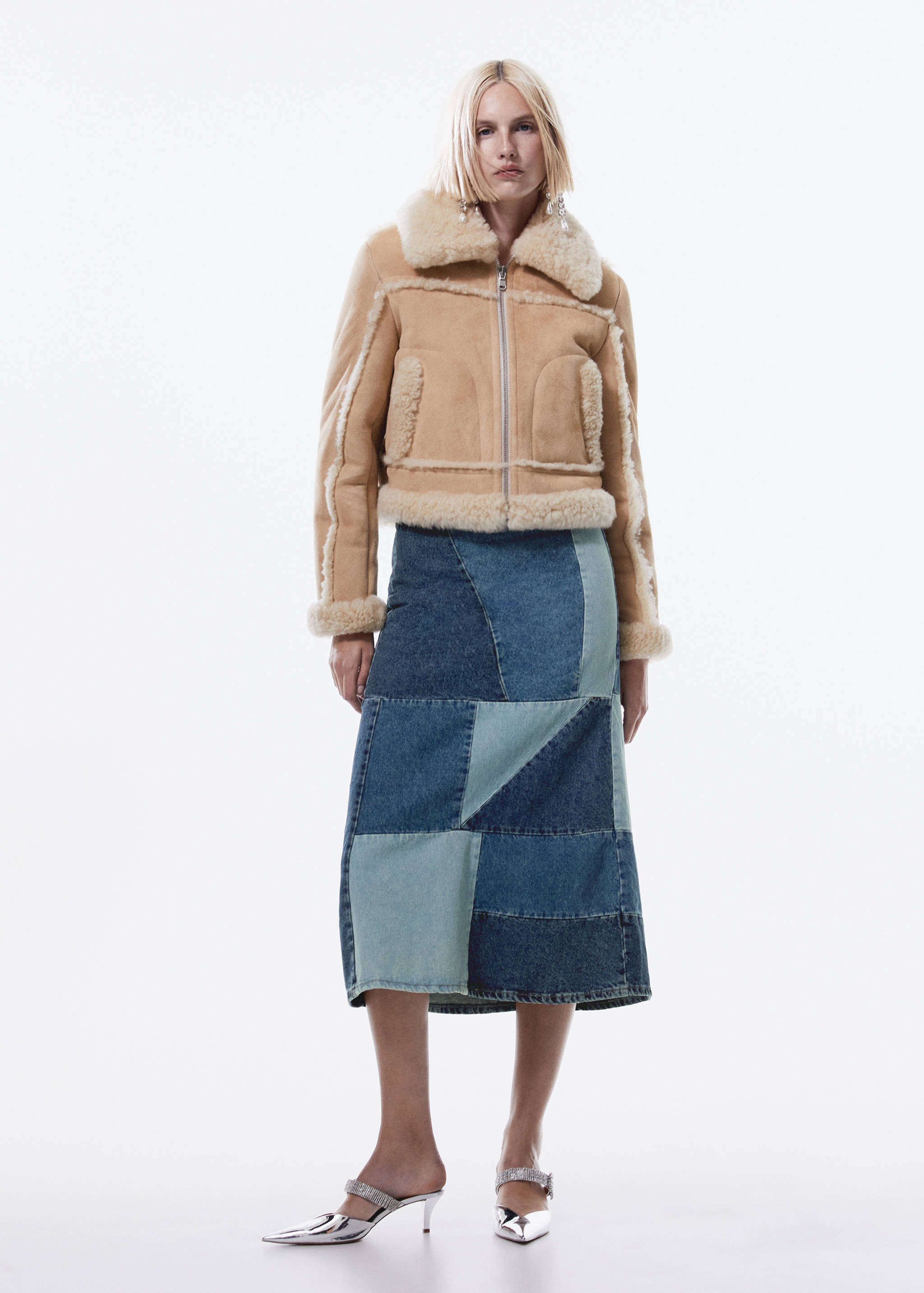 Doubleface-Lederjacke - Allgemeine Ansicht