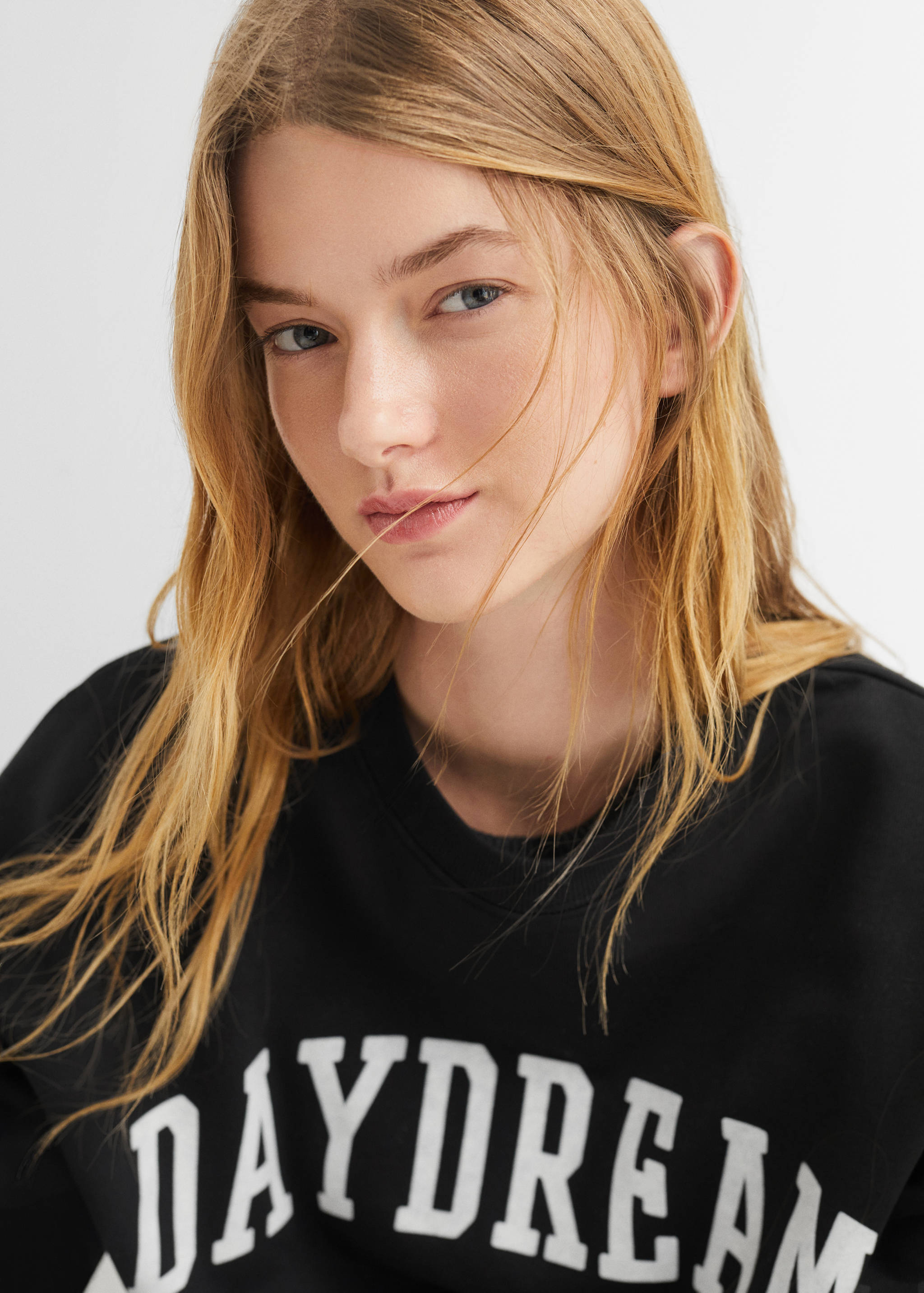 Sudadera mensaje estampado - Detalle del artículo 1