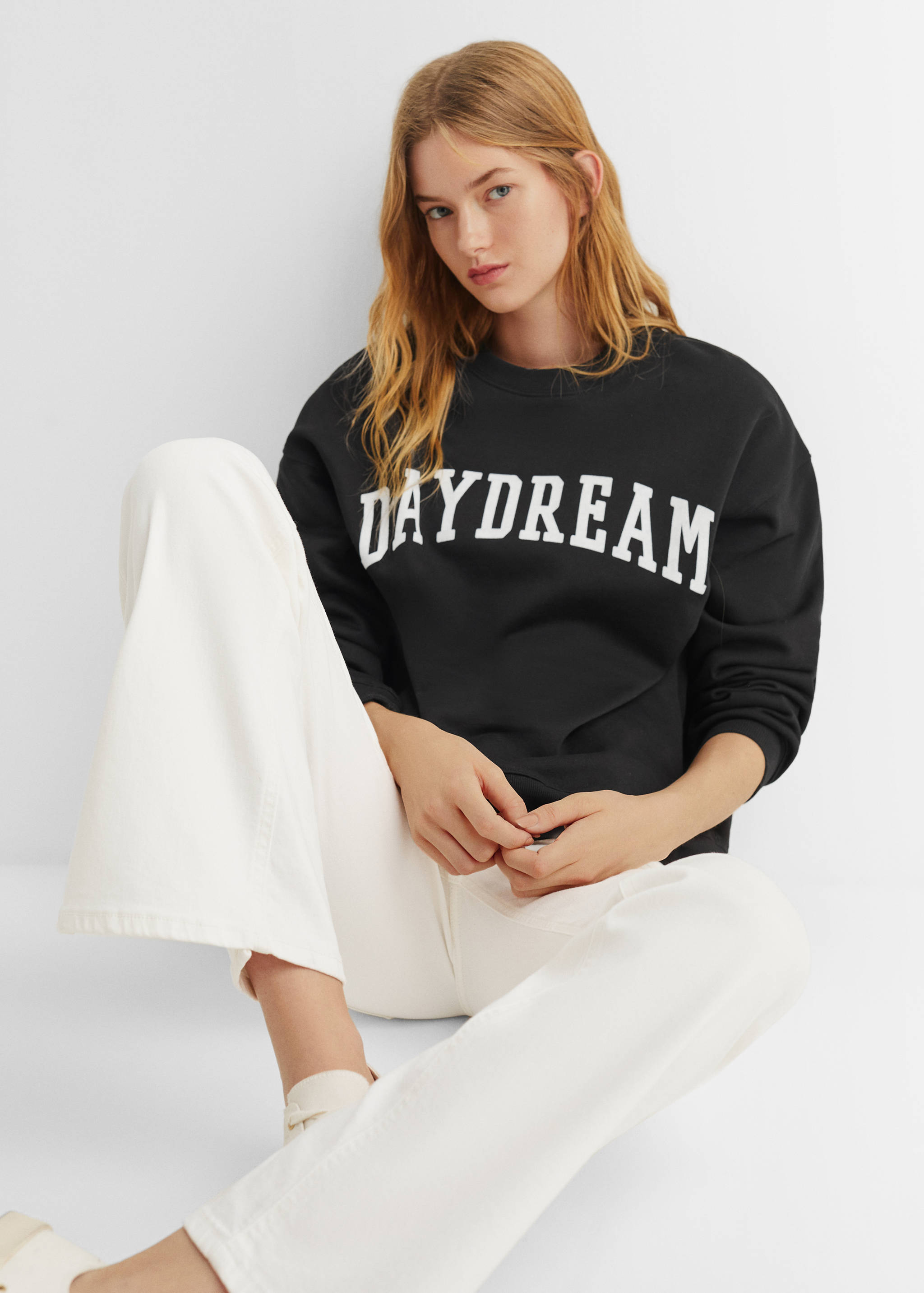 Sudadera mensaje estampado - Detalle del artículo 2