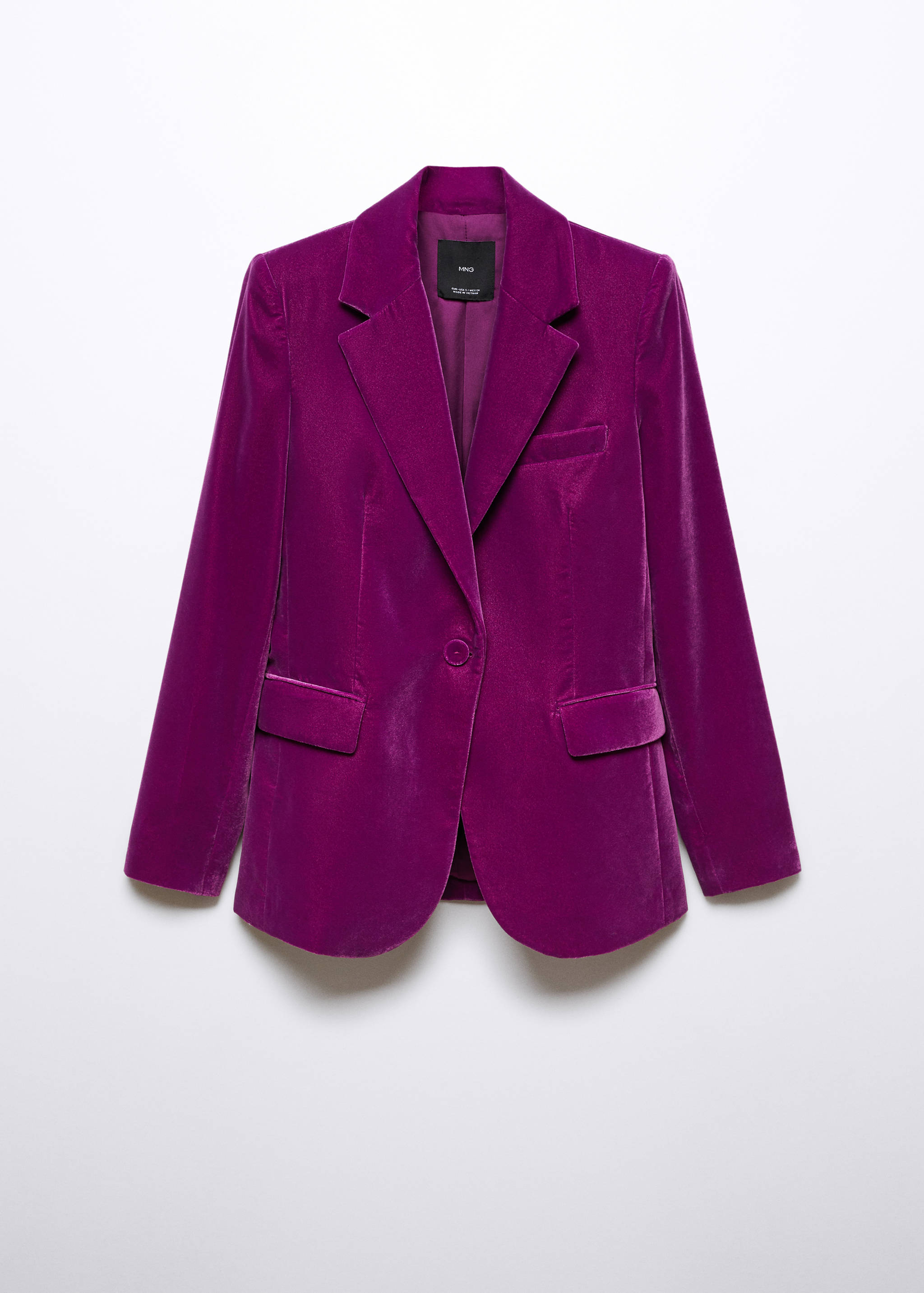 Velvet blazer - Article without model