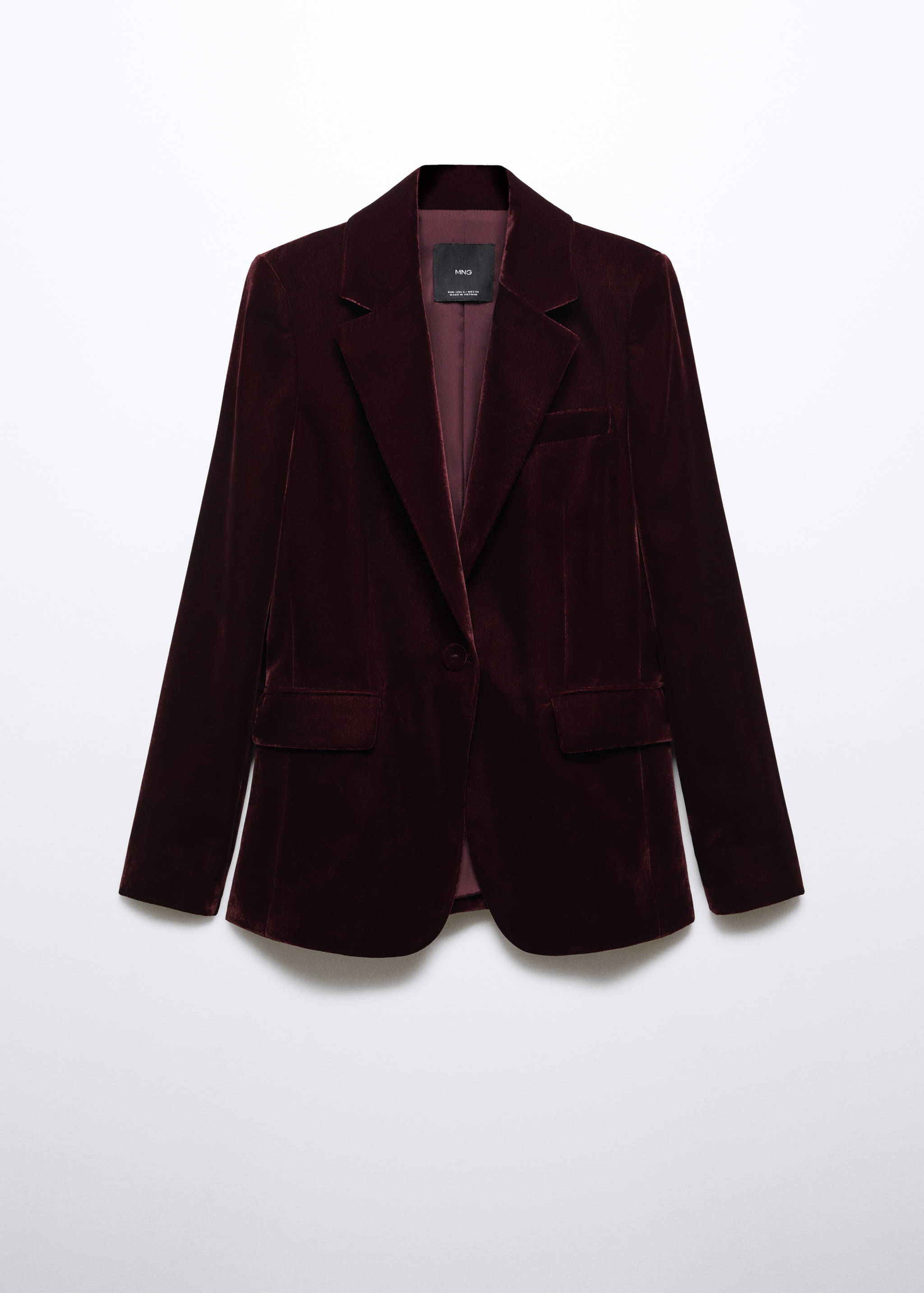 Velvet blazer - Article without model