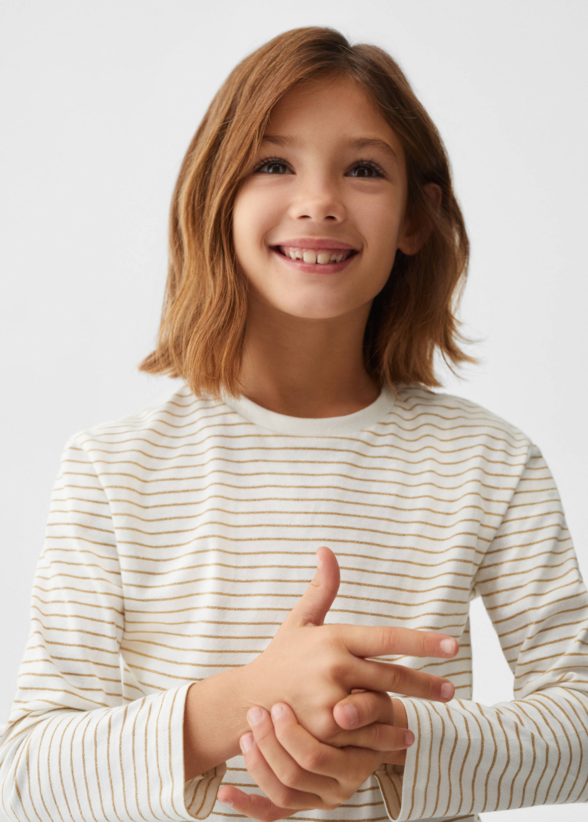 Striped long sleeves t-shirt - Details of the article 1