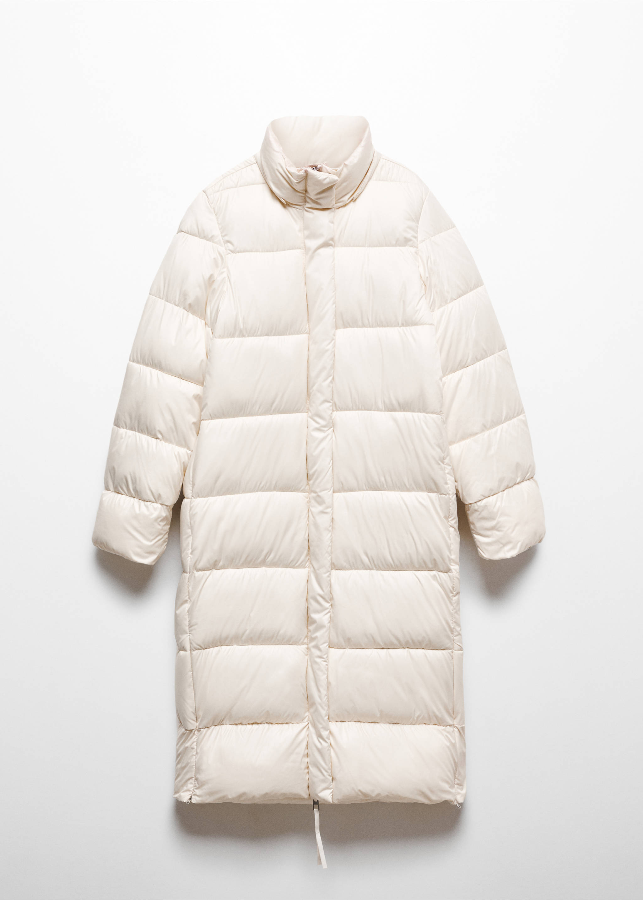 Anorak matelassé imperméable à capuche - Détail de l'article 8, Blanc cassé. Ref: 57069079-00.