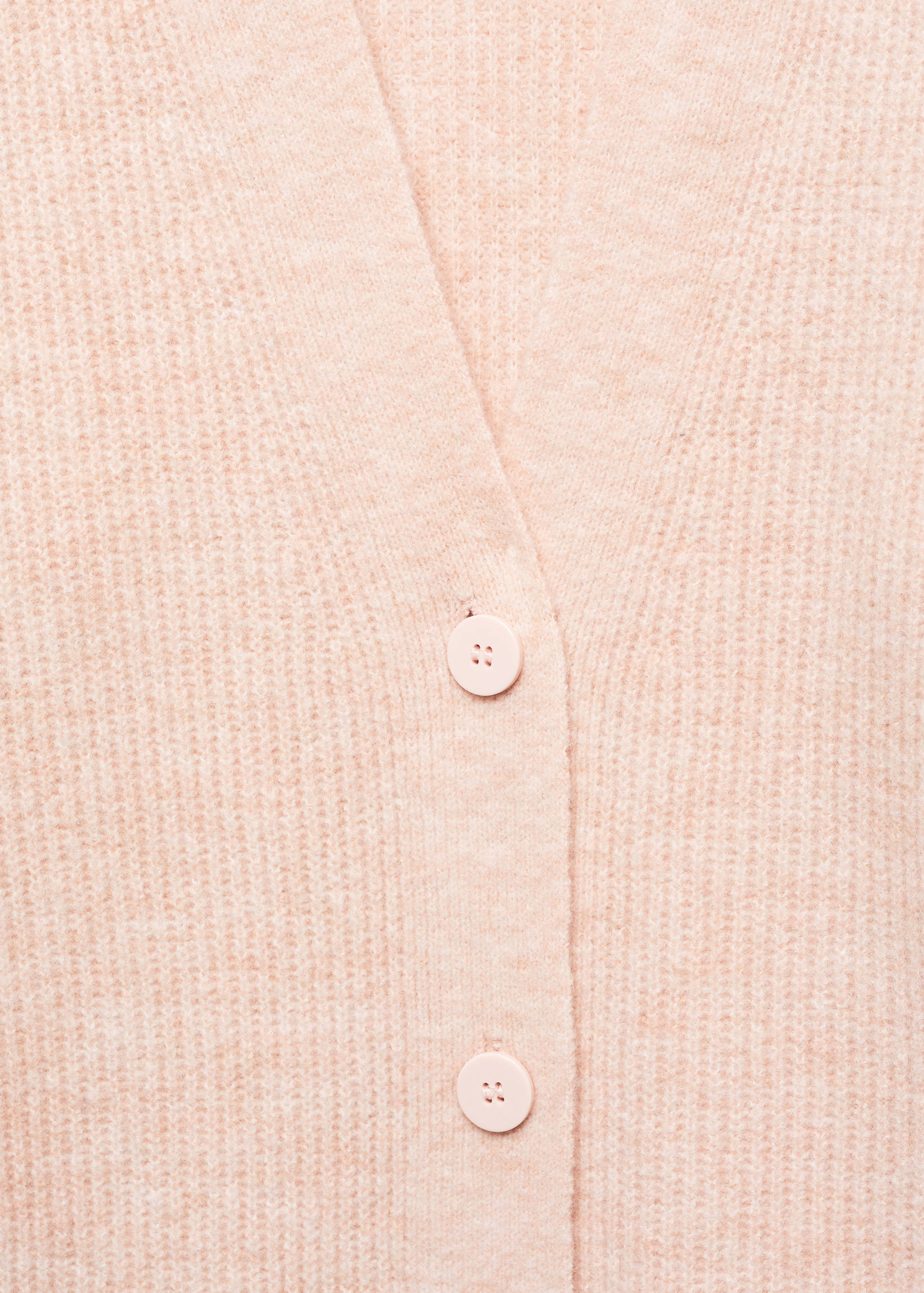 Buttoned long cardigan - Details of the article 8