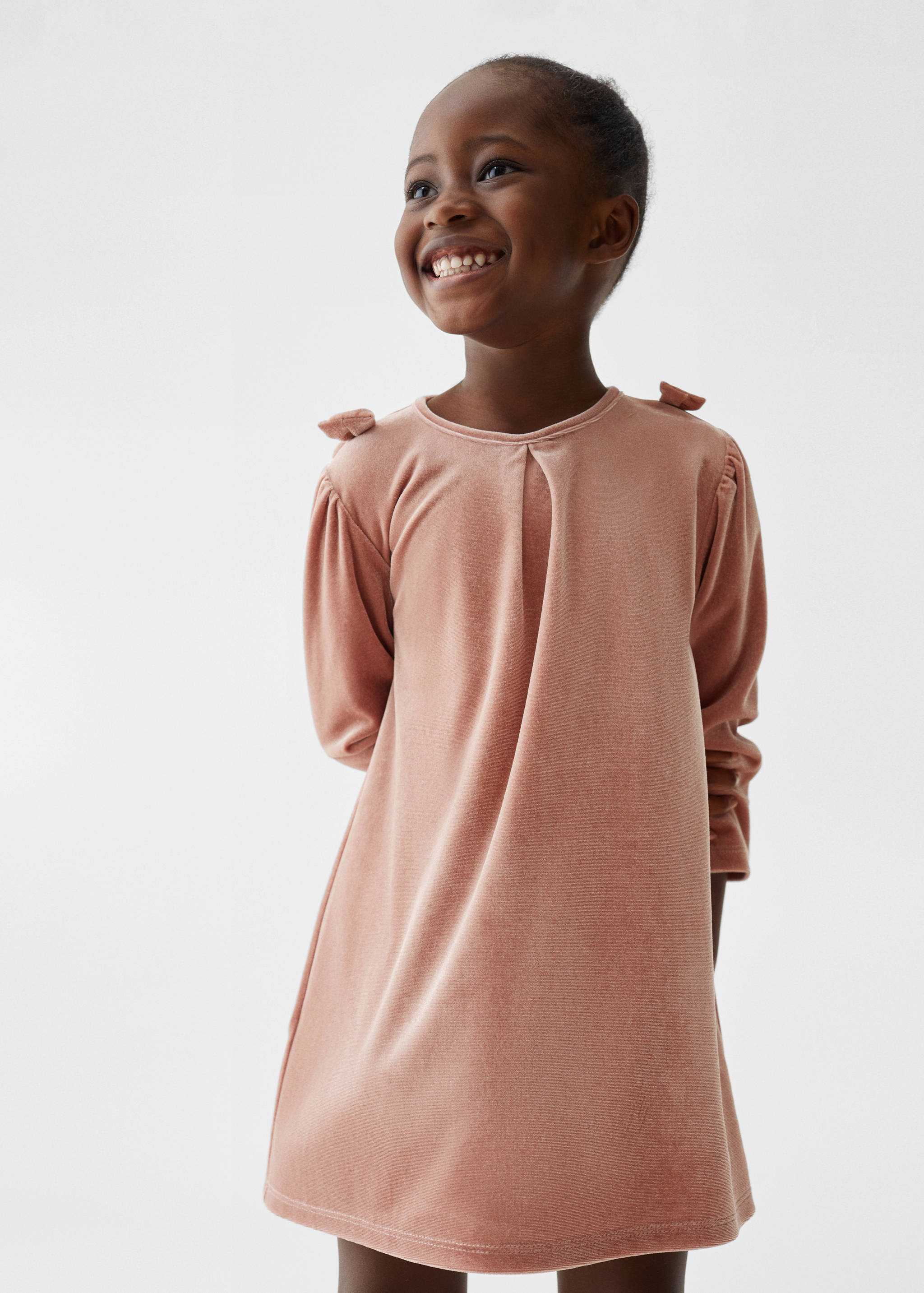 Robe velours - Plan moyen