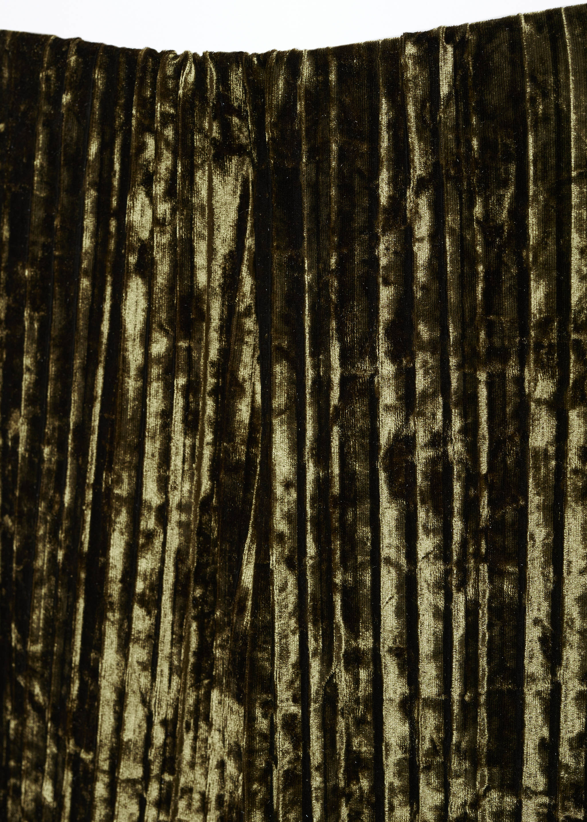 Pleated velvet pants - Details of the article 8