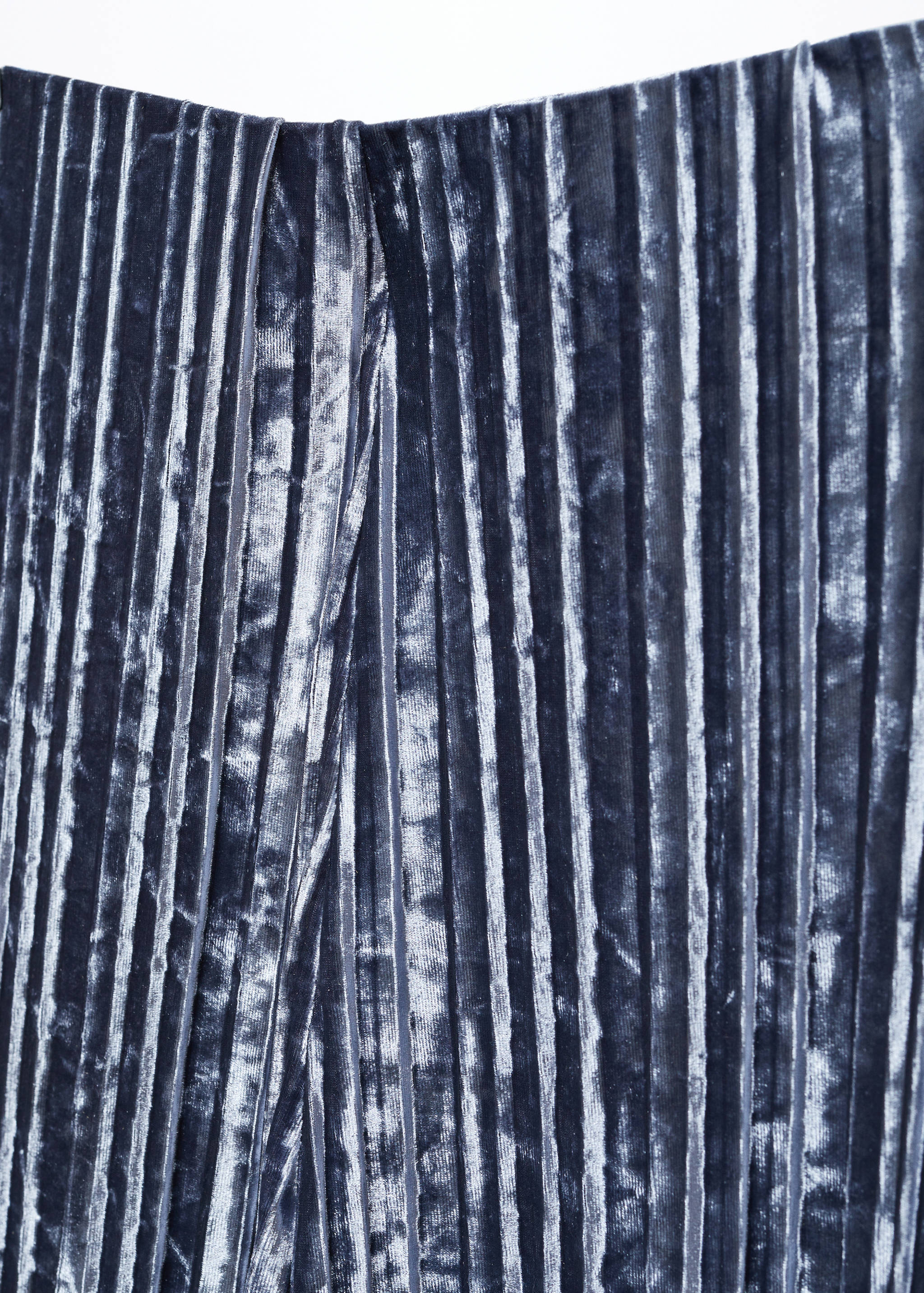 Pleated velvet pants - Details of the article 8