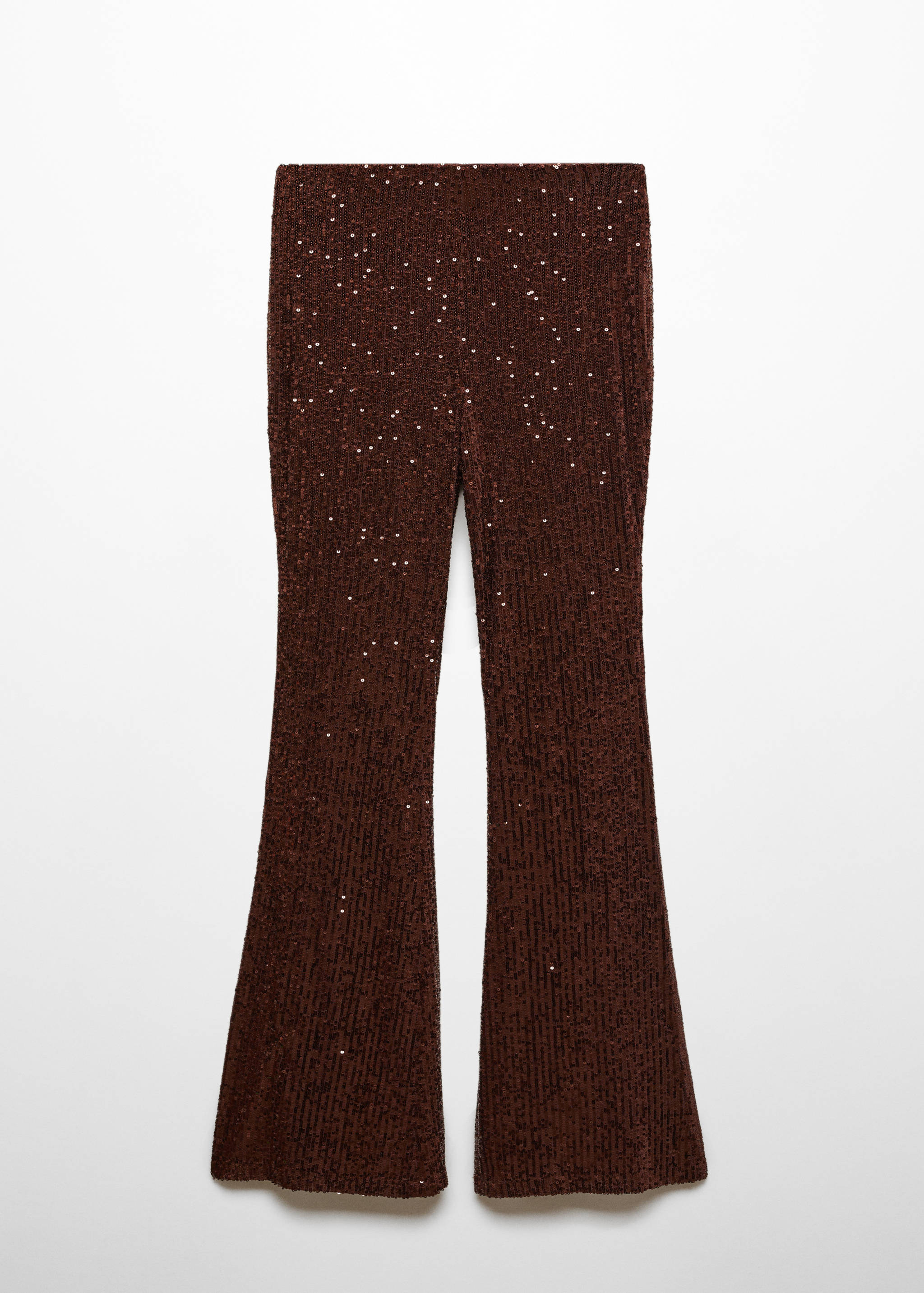 Sequin flared trousers - Article without model