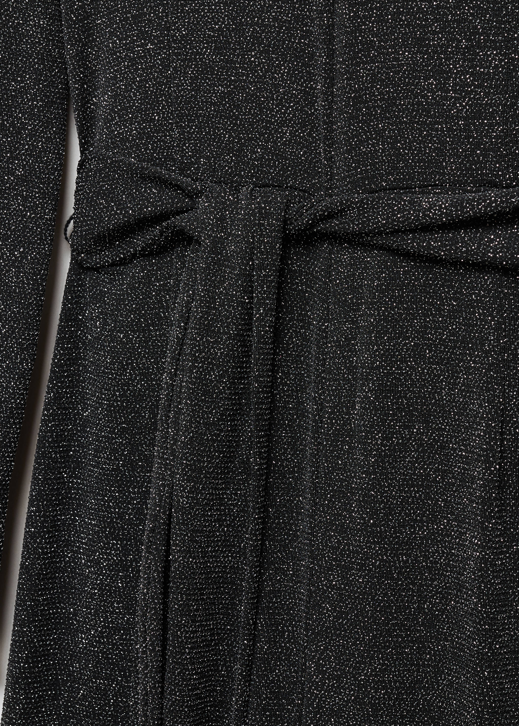 Lurex jumpsuit with belt - Details of the article 8