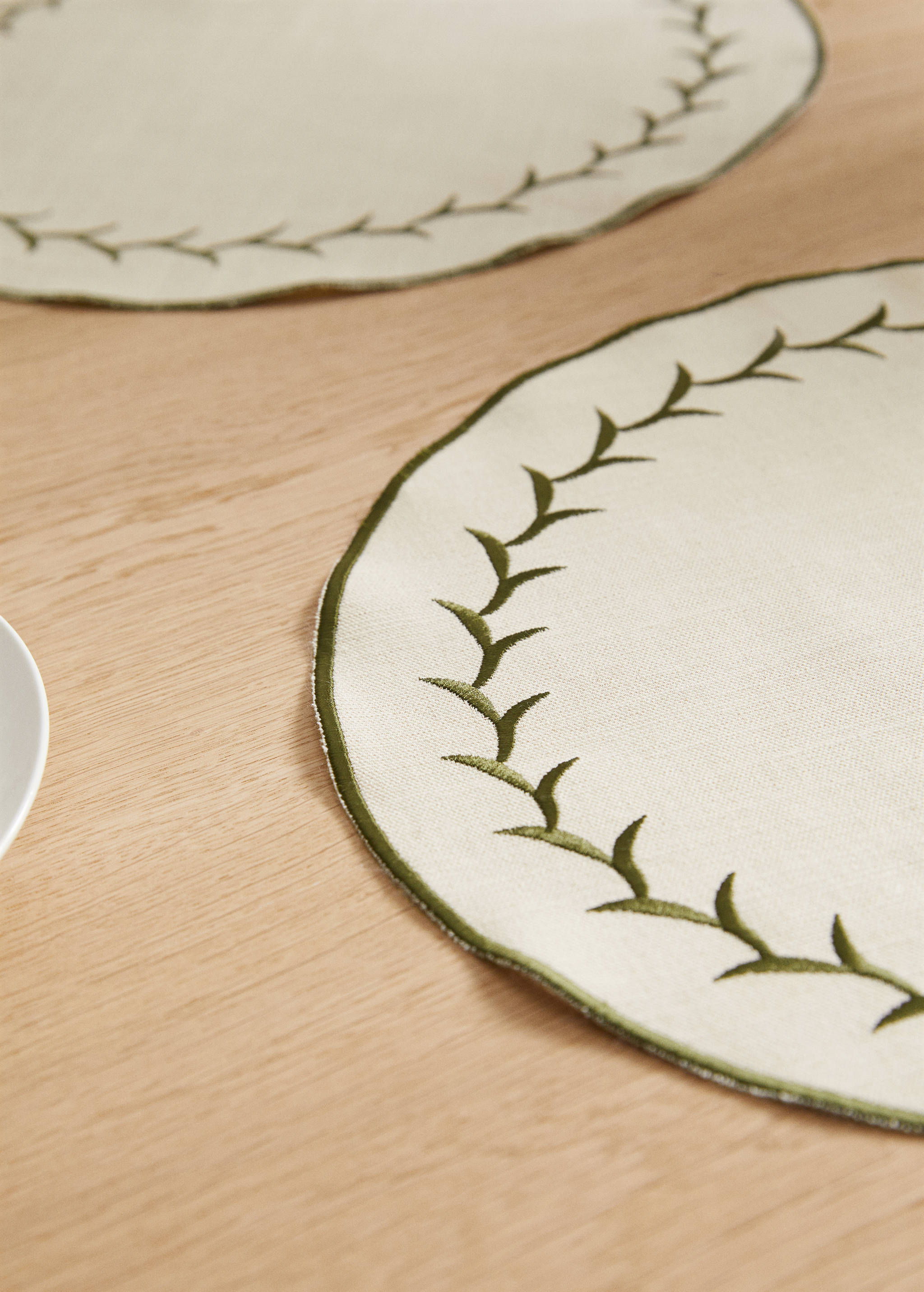 Set de table rond 100 % coton - Détail de l'article 8