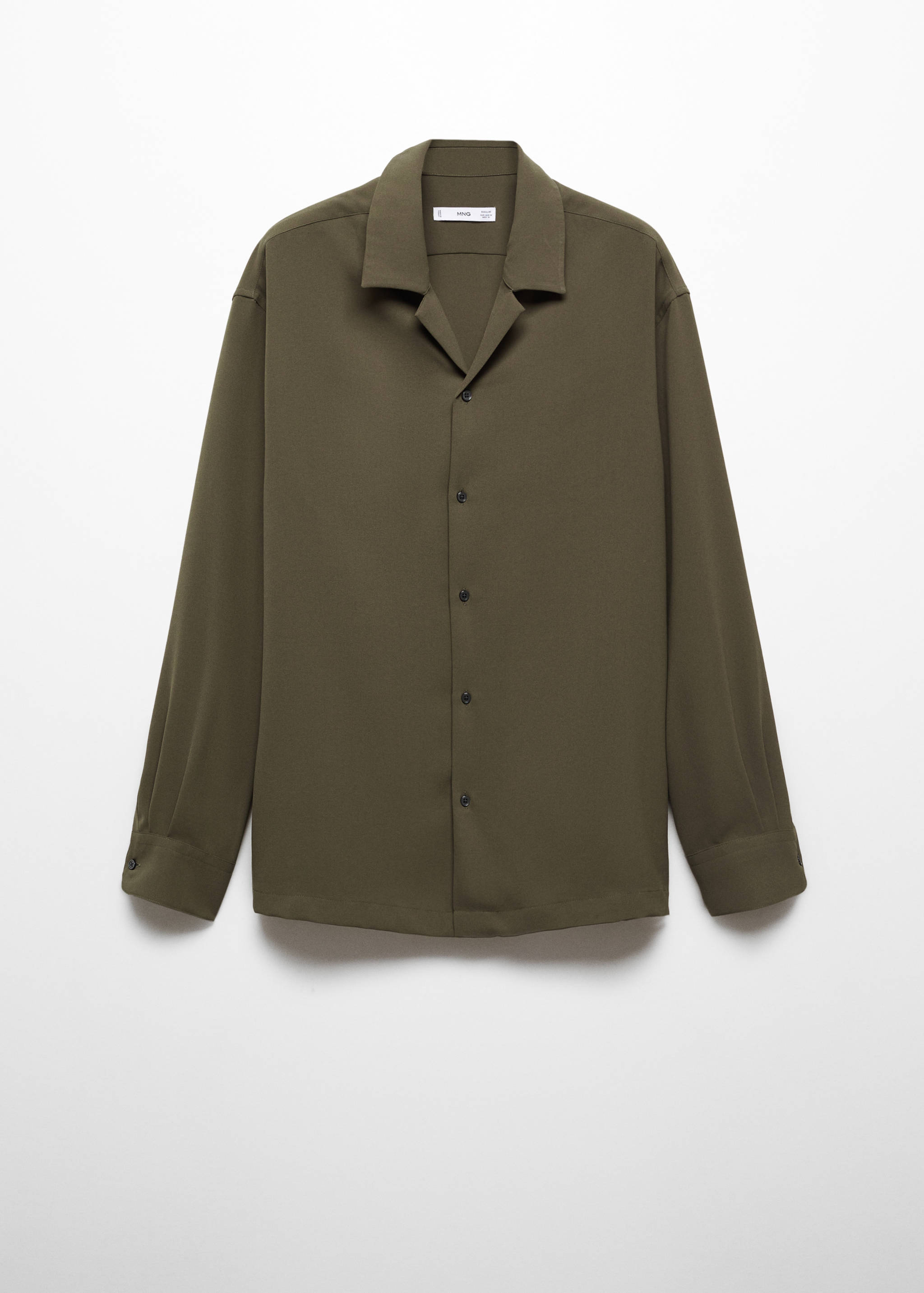 Chemise fluide col bowling - Article sans modèle