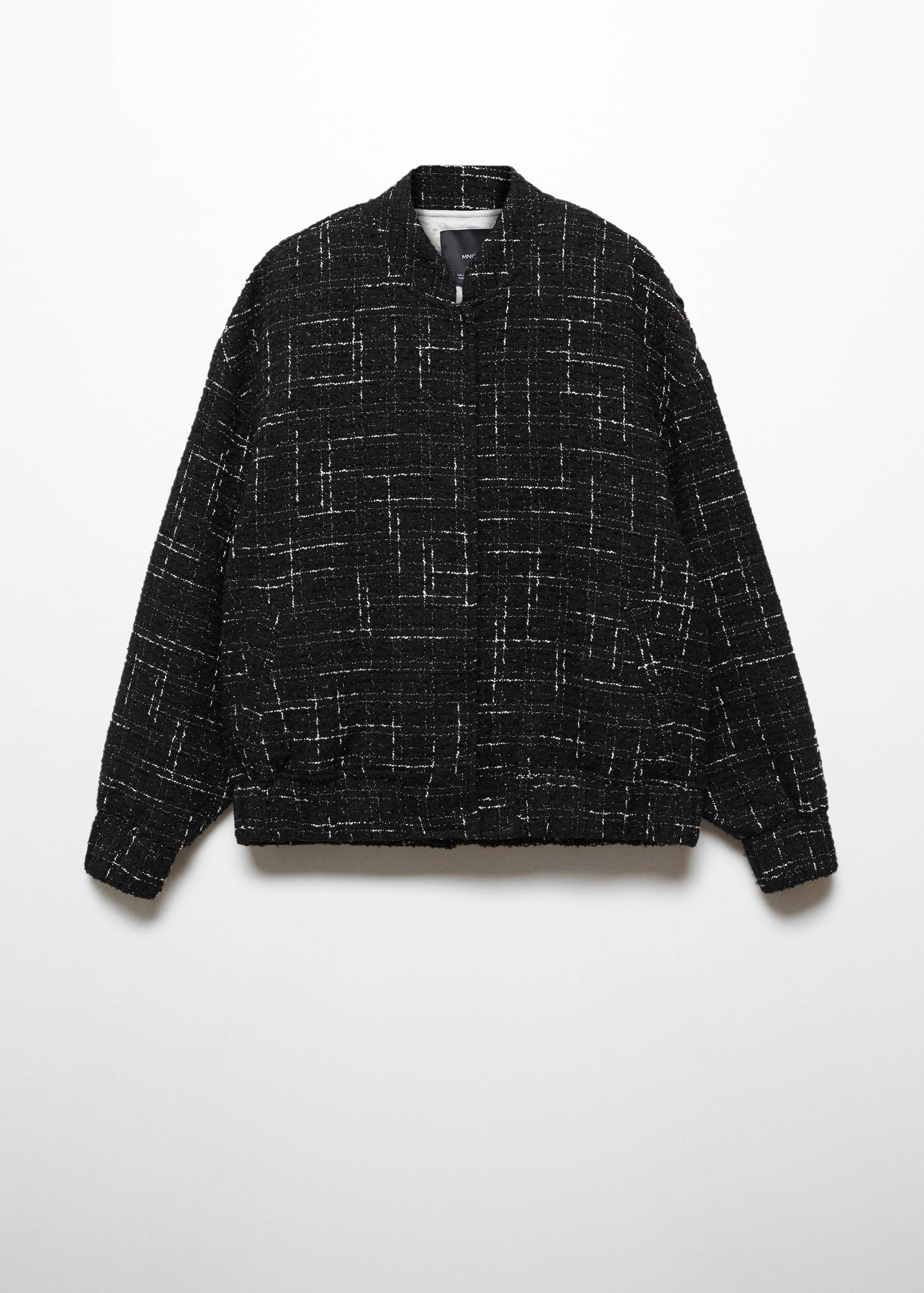 Tweed bomber jacket - Article without model