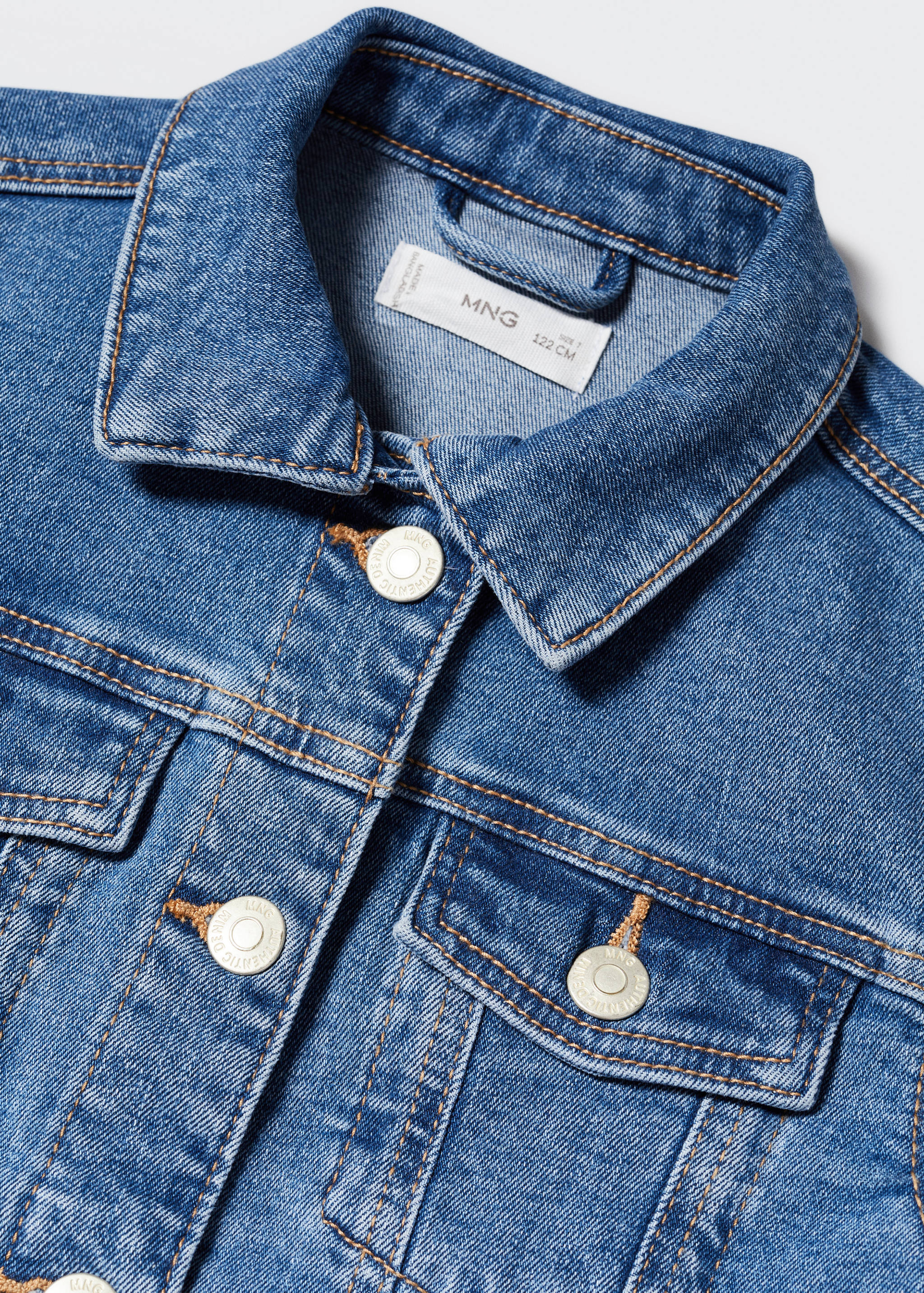 Jeansjacke mit Taschen - Detail des Artikels 8