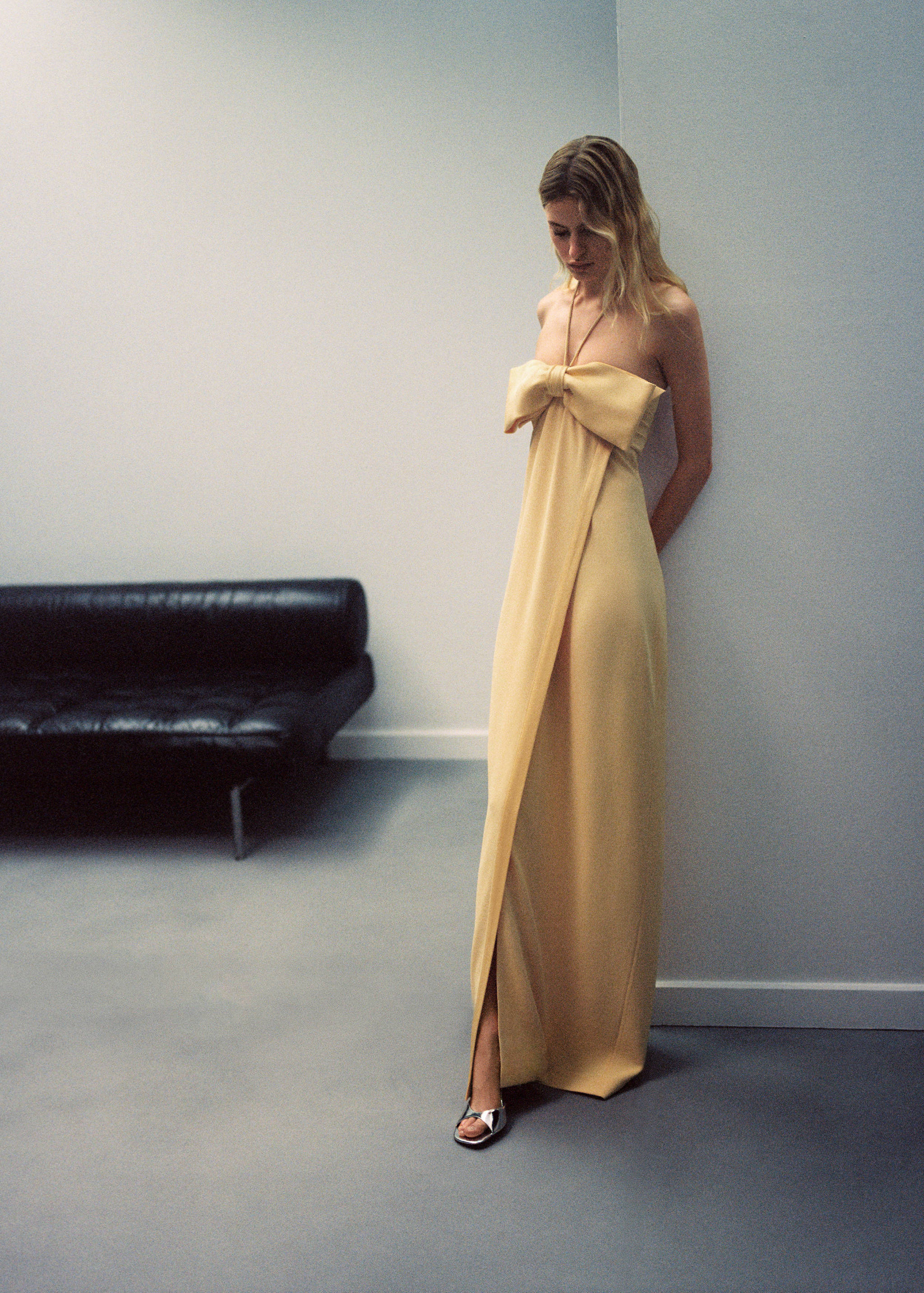 Vestido cruzado escote lazo - Detalle del artículo 6