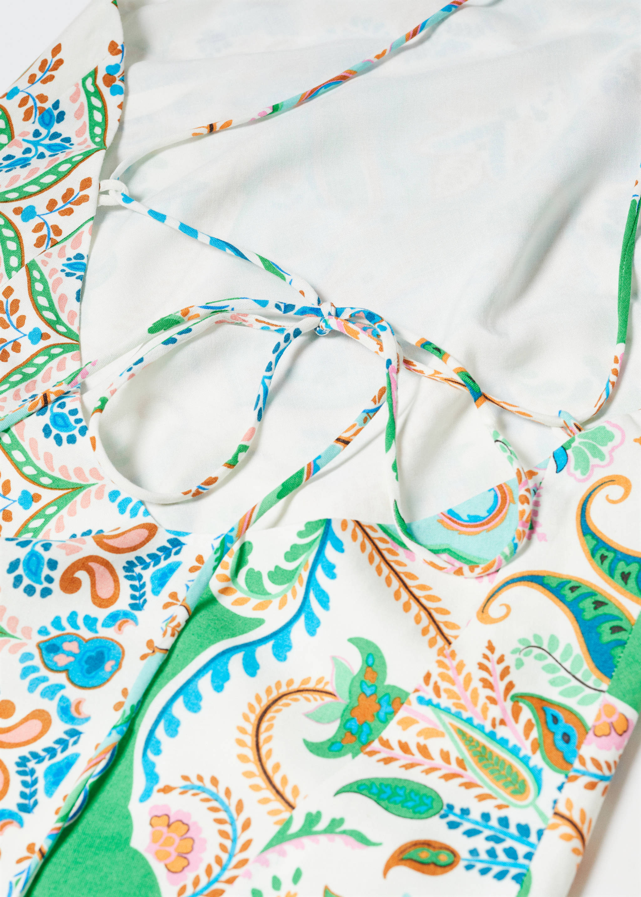 Φόρεμα λαιμόκοψη halter ανοιχτή πλάτη - Λεπτομέρεια του προϊόντος 8