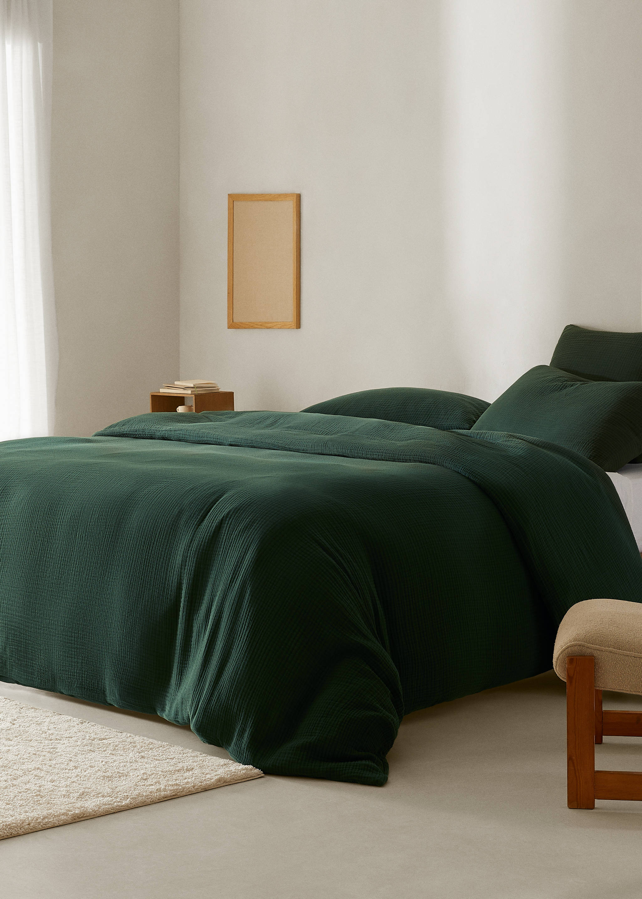 Housse de couette gaze coton lit 90 cm - Plan général