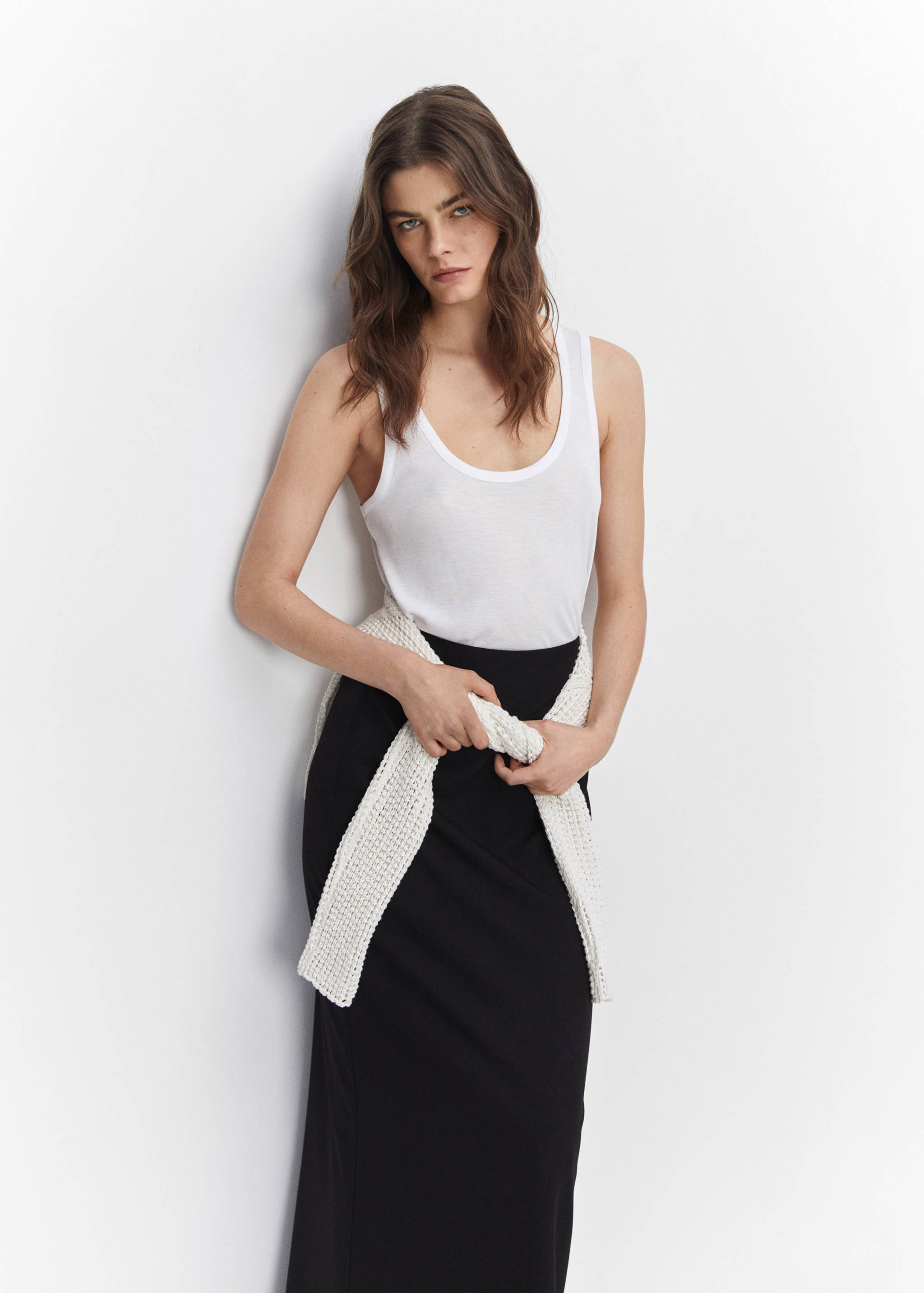 Top fluido tirantes - Plano medio