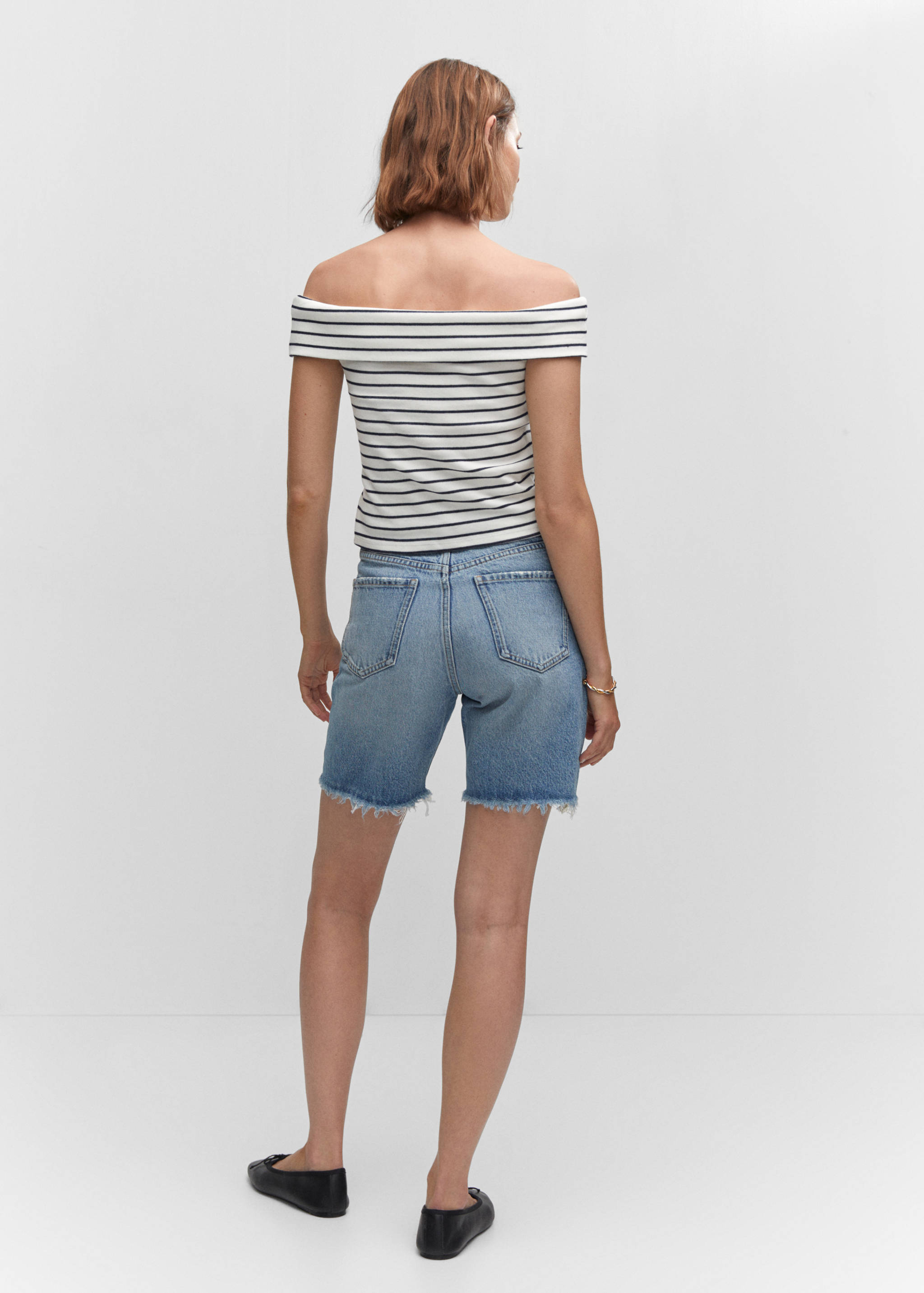 Τοπ off-shoulder - Πίσω όψη προϊόντος