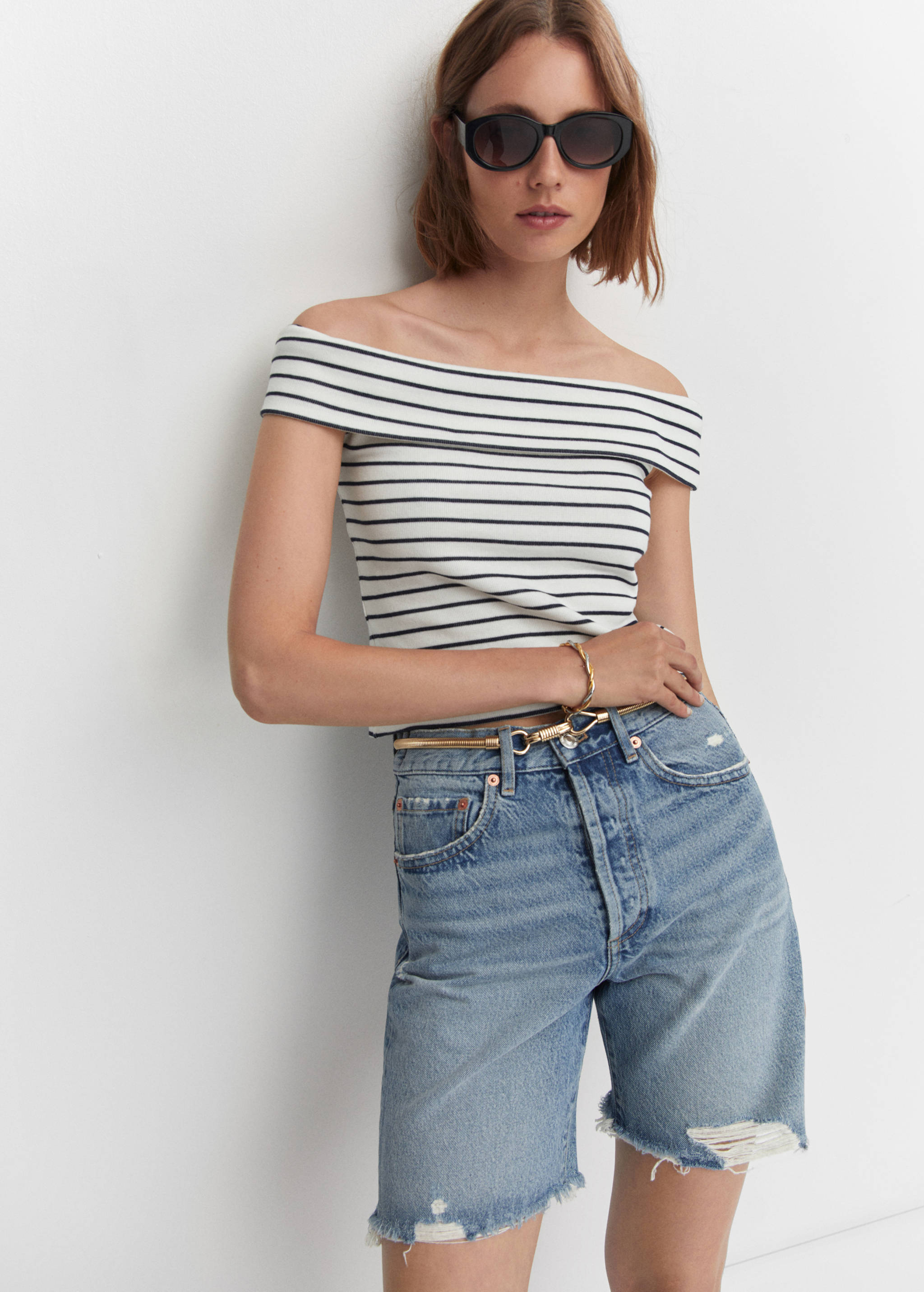 Τοπ off-shoulder - Λεπτομέρεια του προϊόντος 2