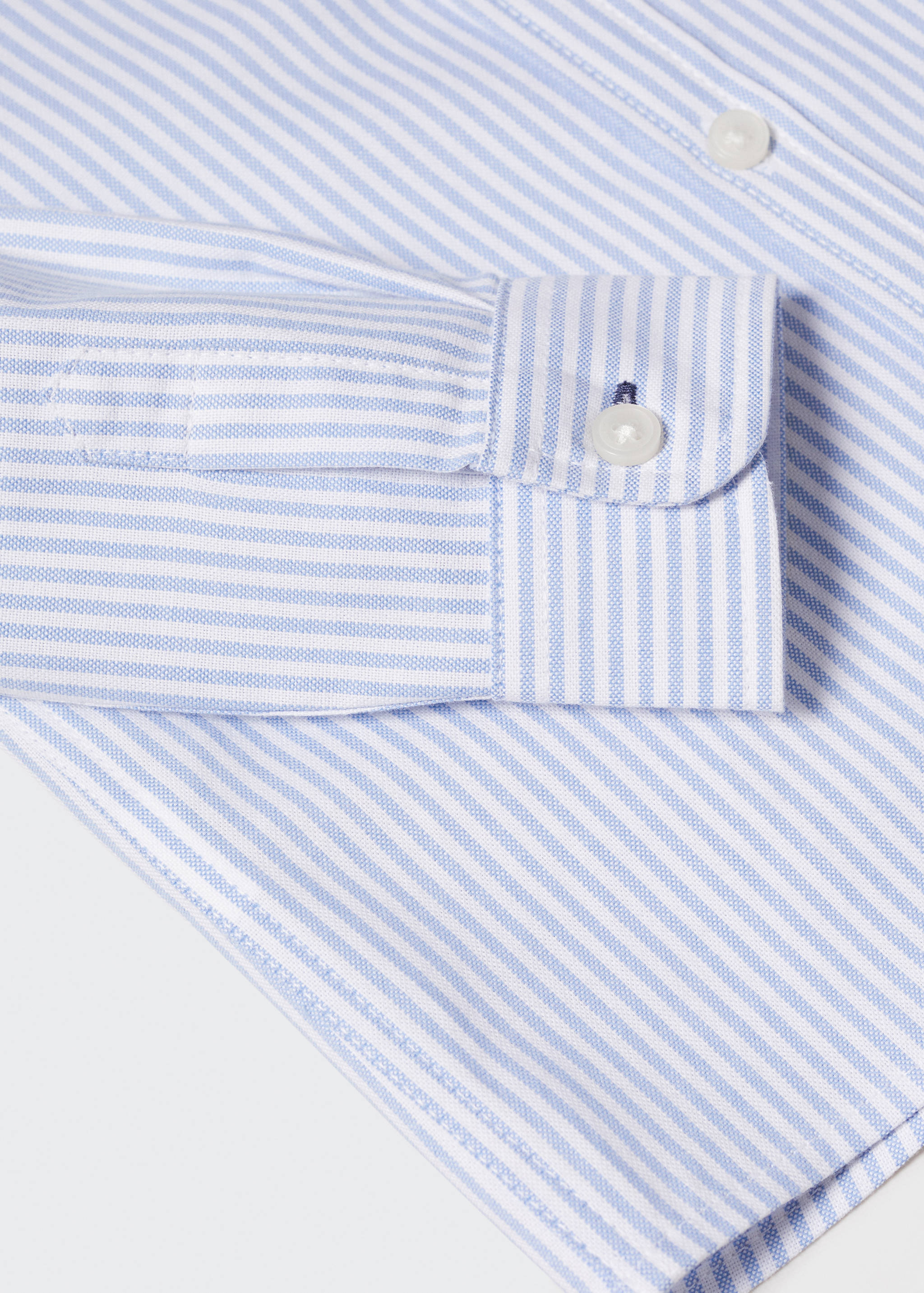 Camisa vestir regular fit ratlles - Detall de l'article 8