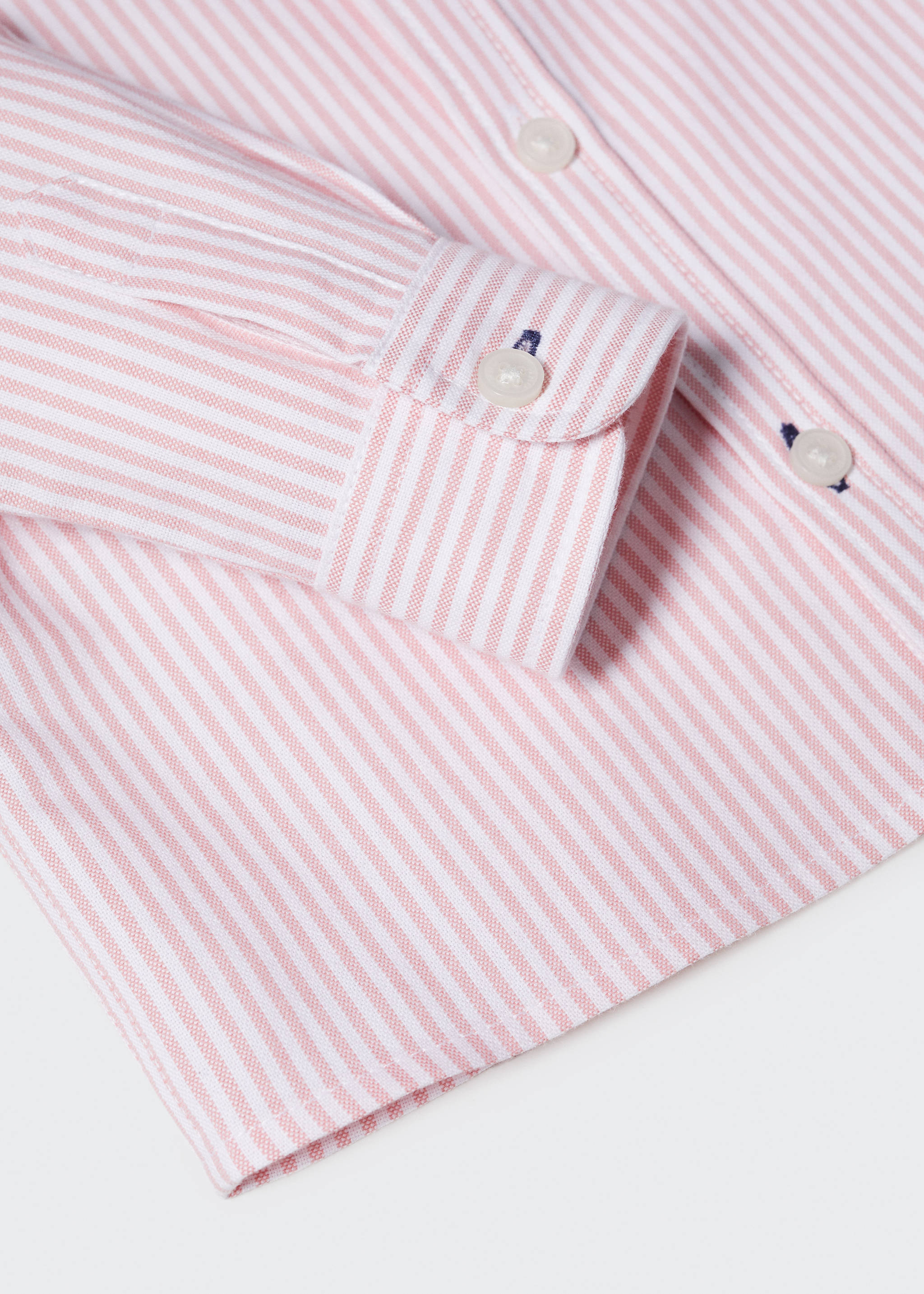 Camisa vestir regular fit ratlles - Detall de l'article 0