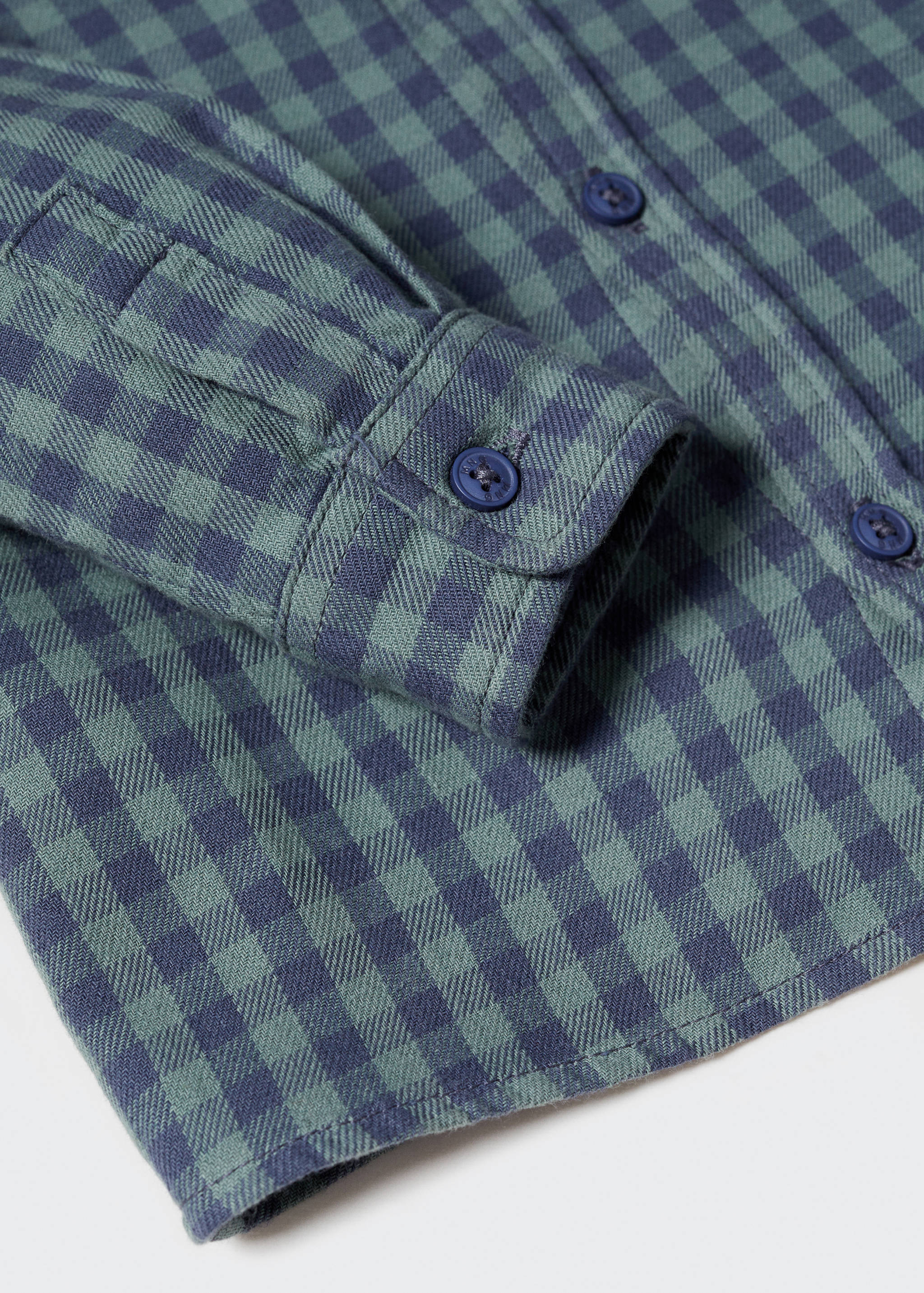 Camisa algodón cuadros - Detalle del artículo 0