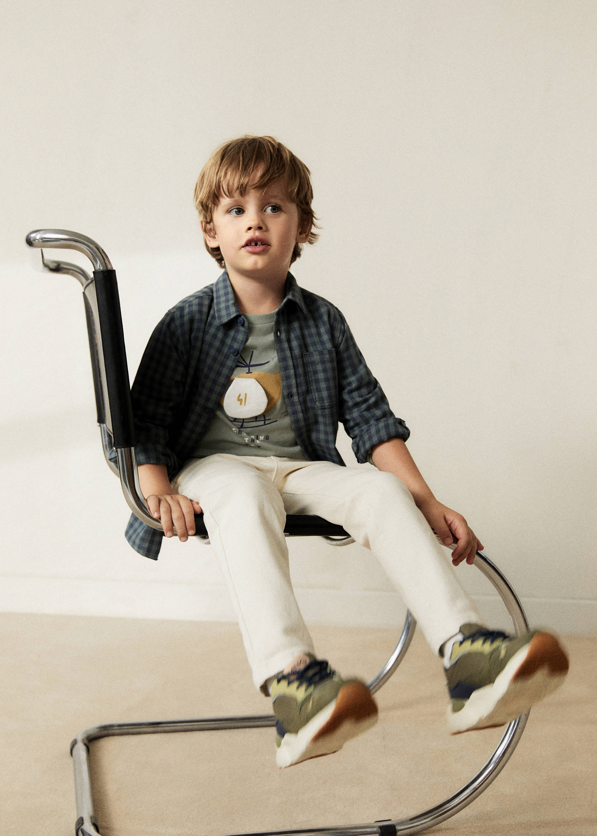 Camisa algodón cuadros - Detalle del artículo 5