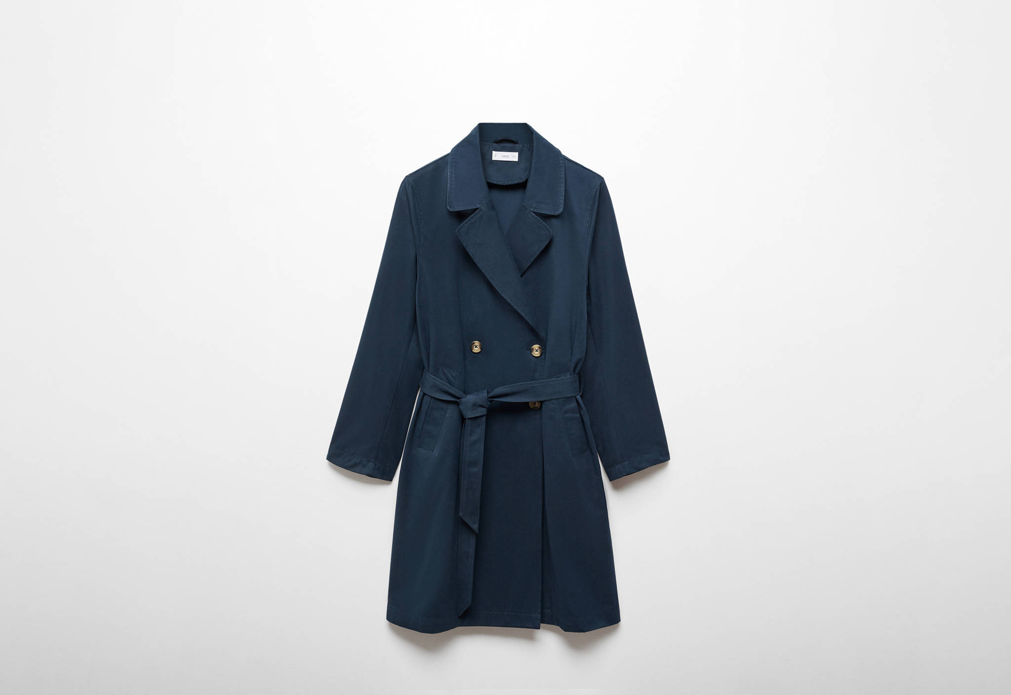Classic trench coat with belt - Panoramic plane