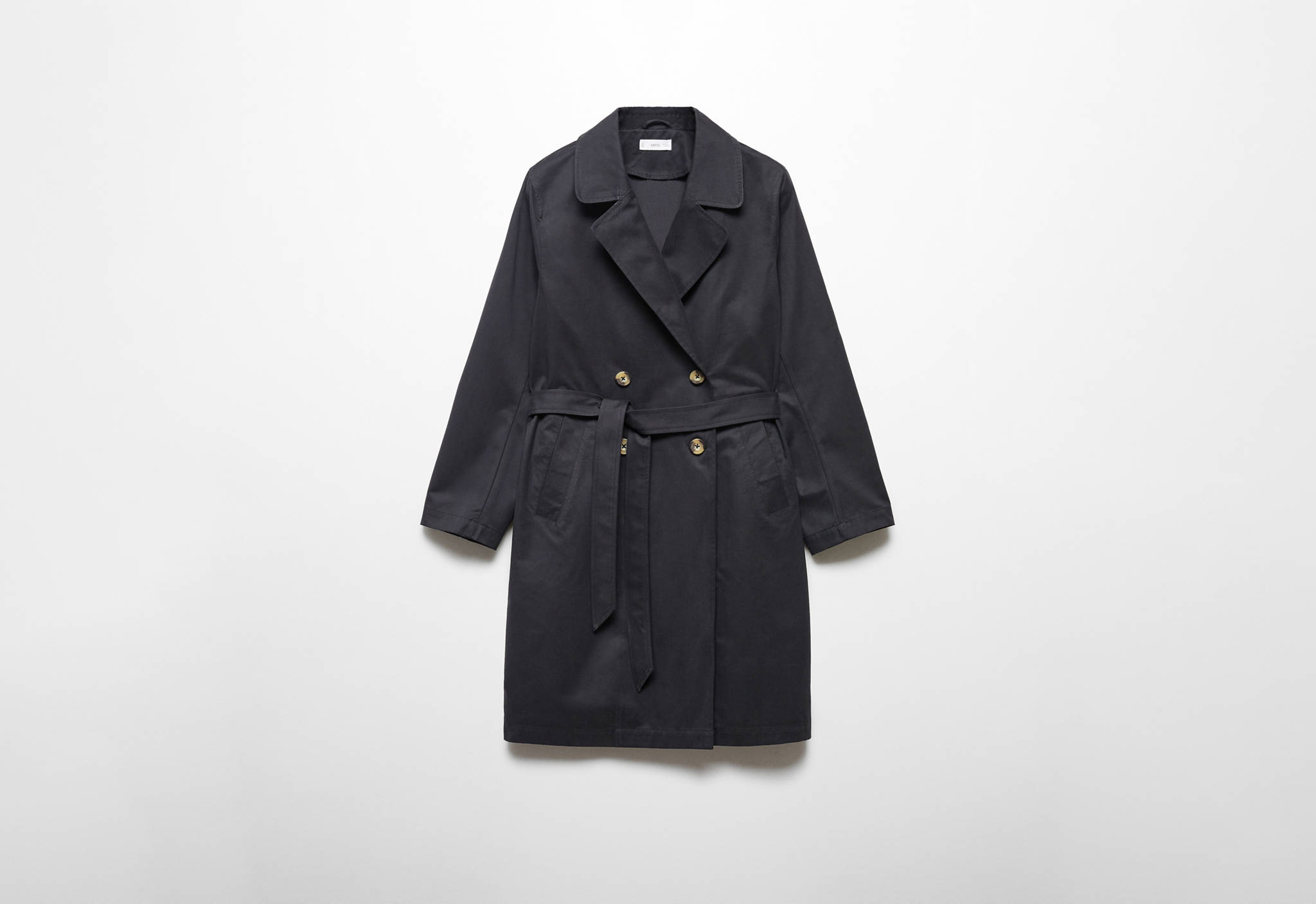 Classic trench coat with belt - Panoramic plane